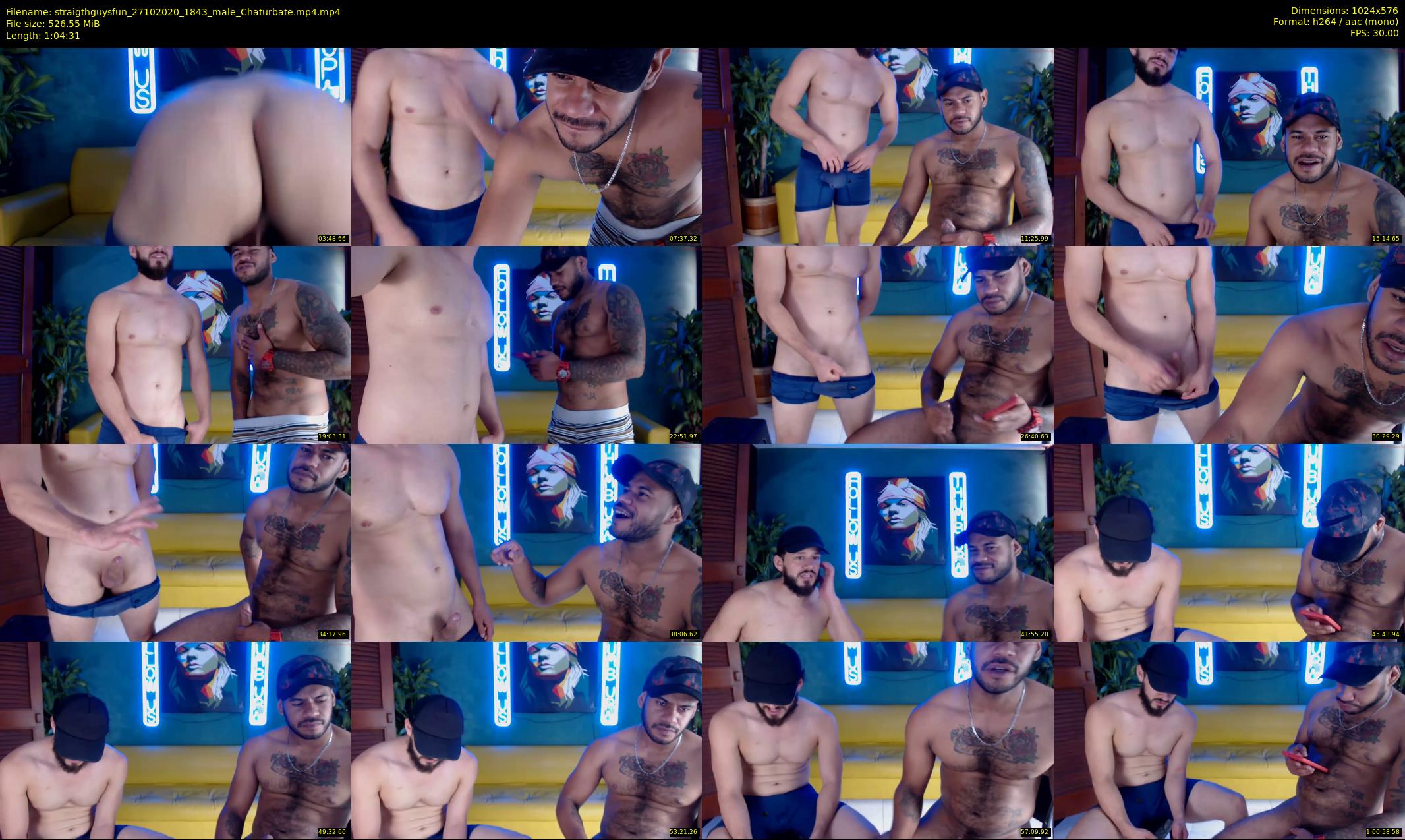straigthguysfun — 65 minute Chaturbate male cam show recording, 480p, Oct 27, 2020