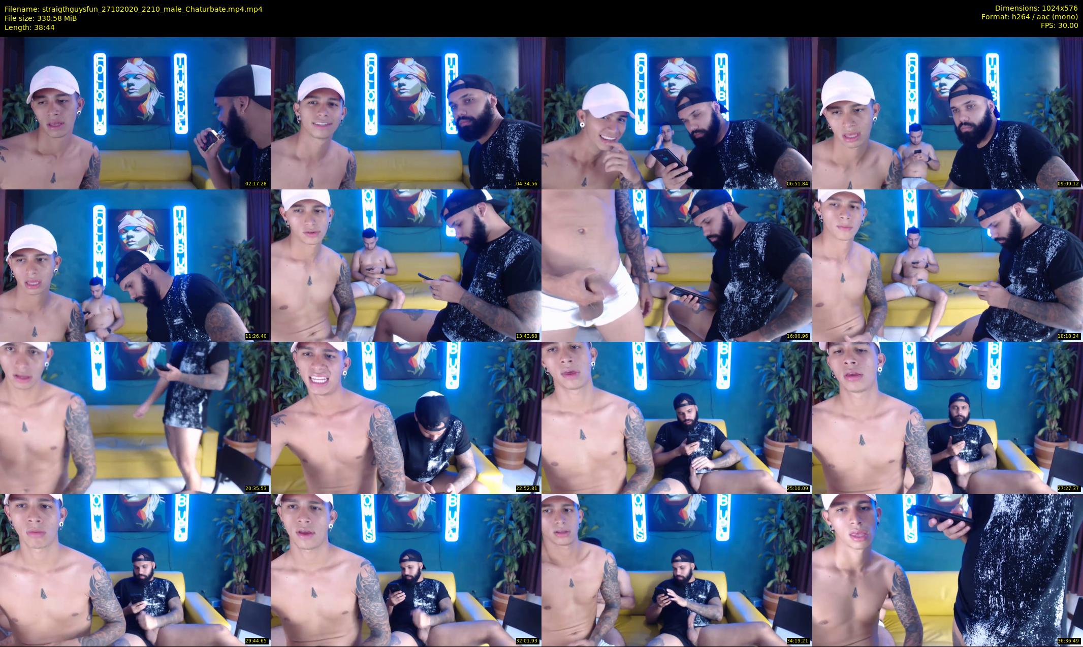 straigthguysfun — 39 minute Chaturbate male cam show recording, 480p, Oct 27, 2020