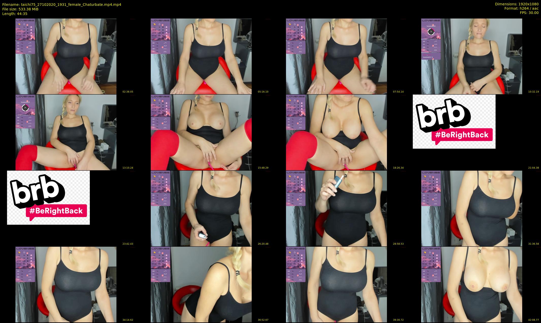 taichi75 — 45 minute Chaturbate female cam show recording, 1080p, Oct 27, 2020