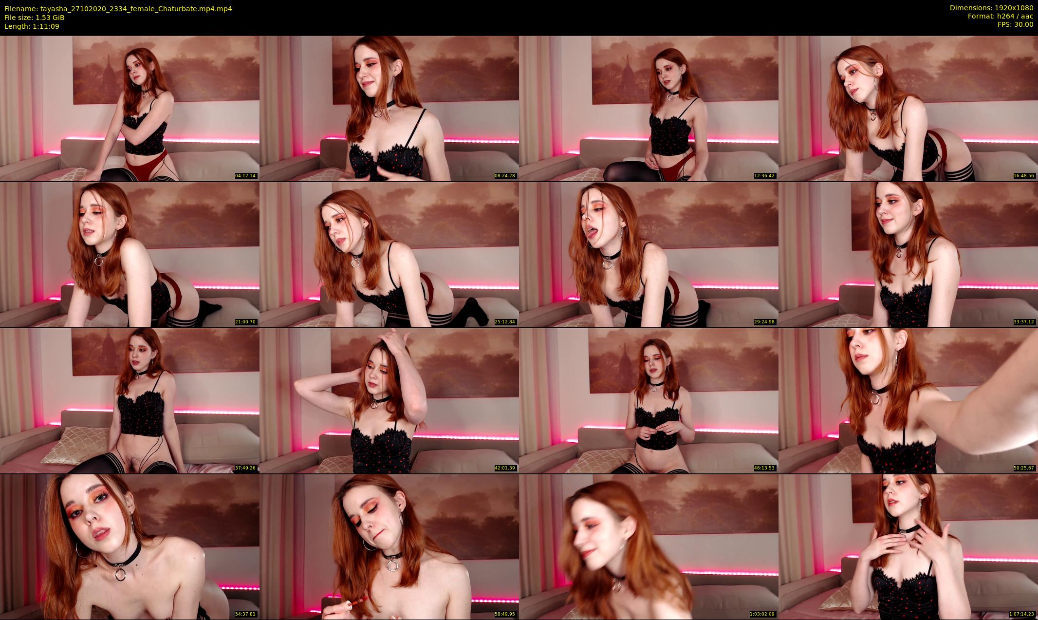 tayasha — 72 minute Chaturbate female cam show recording, 1080p, Oct 27, 2020
