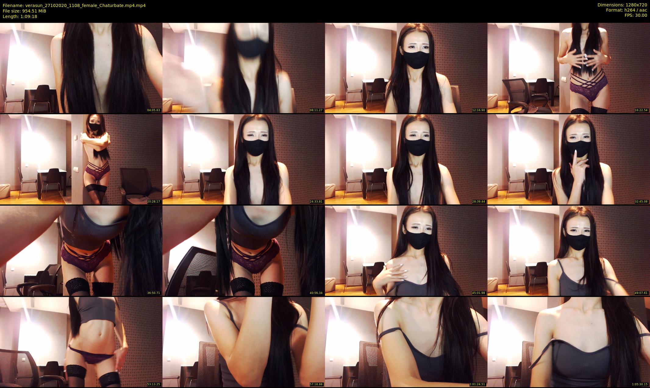 verasun — 70 minute Chaturbate female cam show recording, 720p, Oct 27, 2020