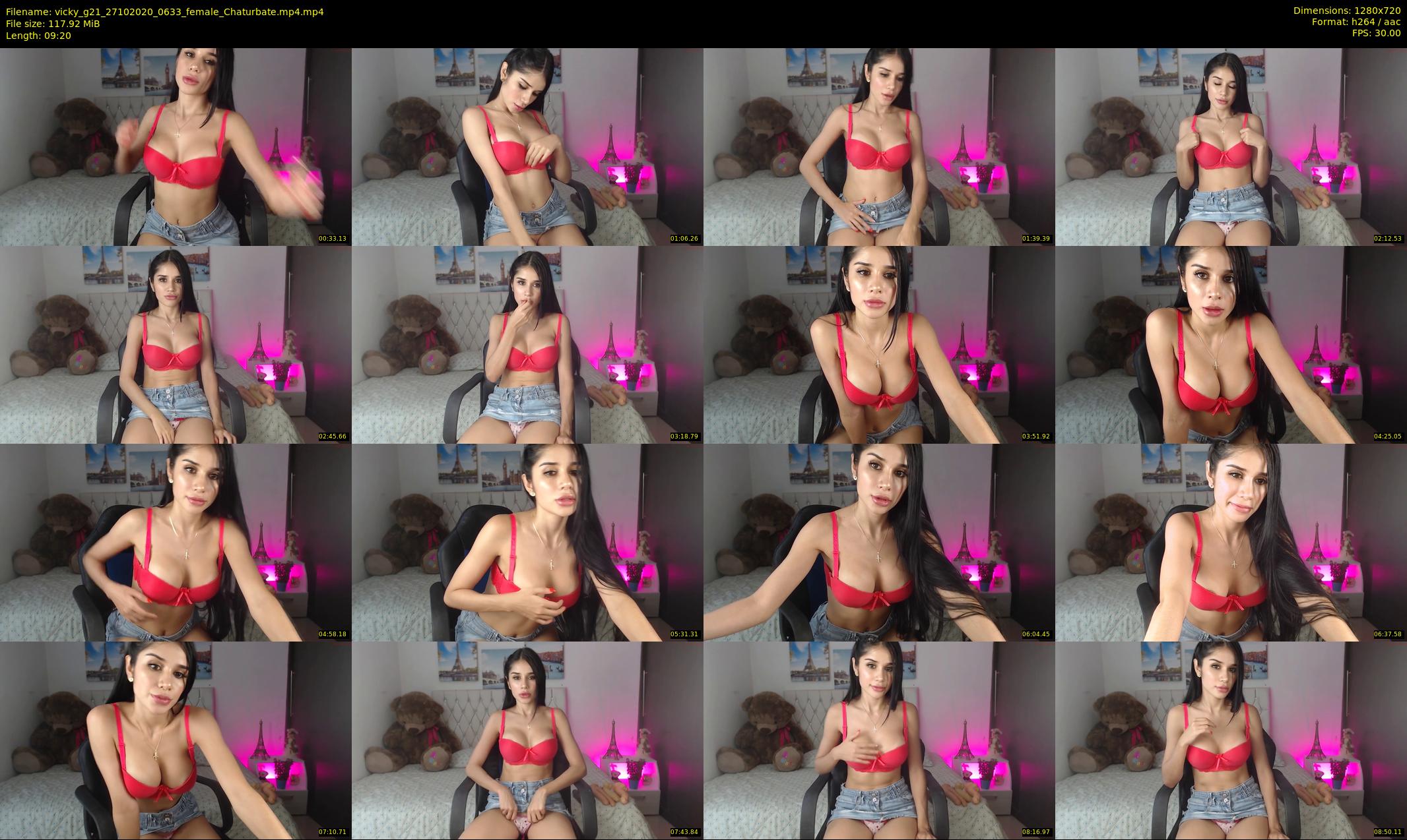 vicky_g21 — 10 minute Chaturbate female cam show recording, 720p, Oct 27, 2020