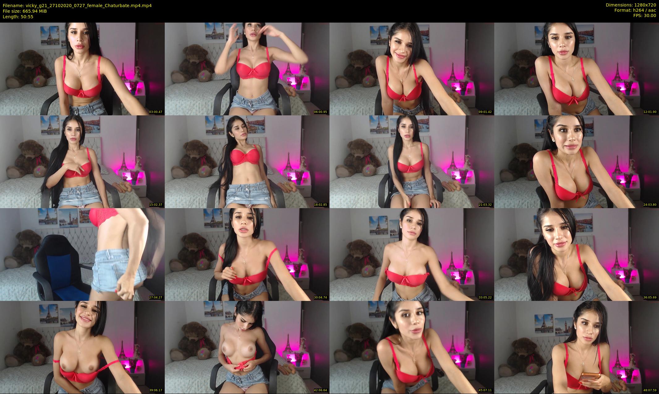 vicky_g21 — 51 minute Chaturbate female cam show recording, 720p, Oct 27, 2020