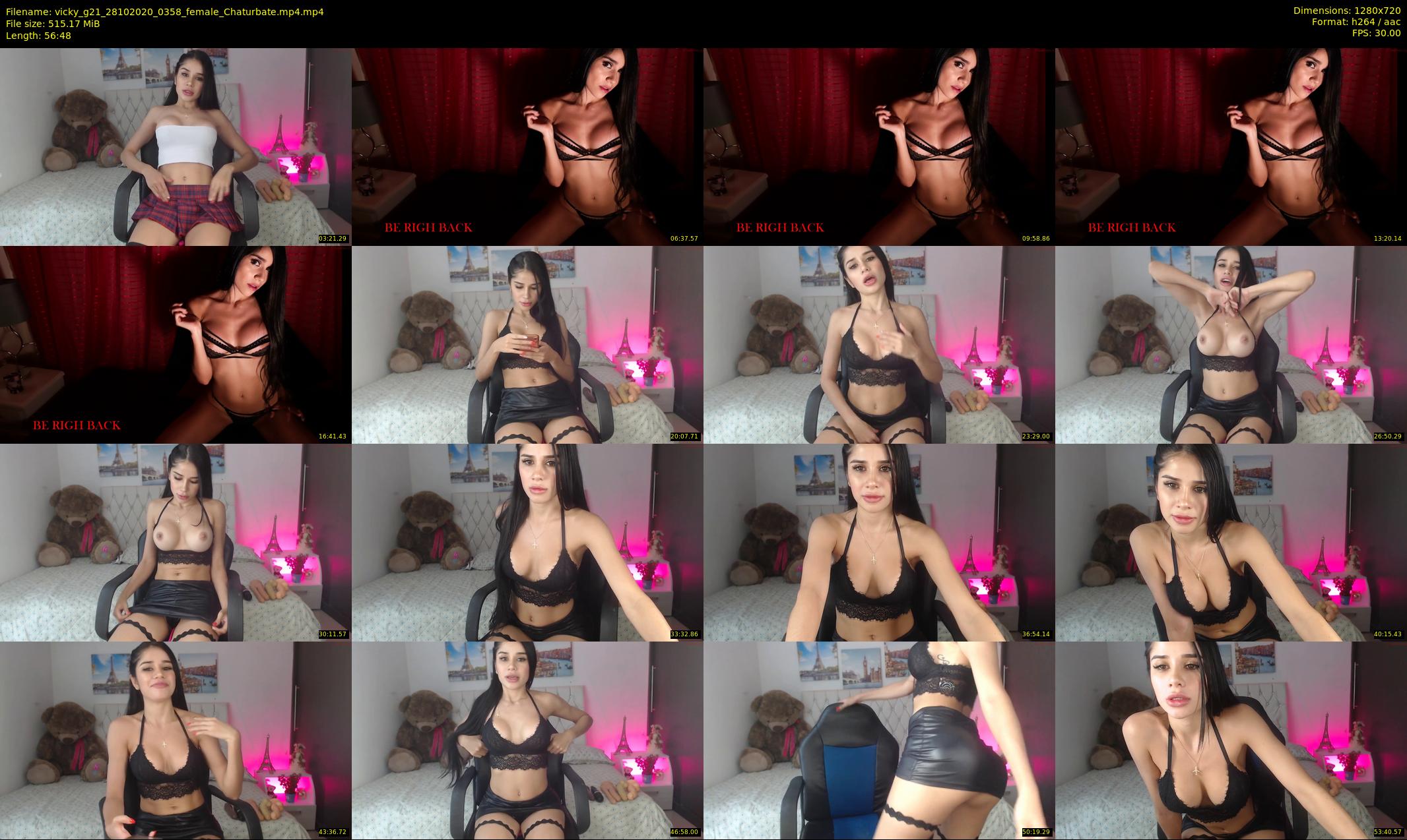 vicky_g21 — 57 minute Chaturbate female cam show recording, 720p, Oct 28, 2020