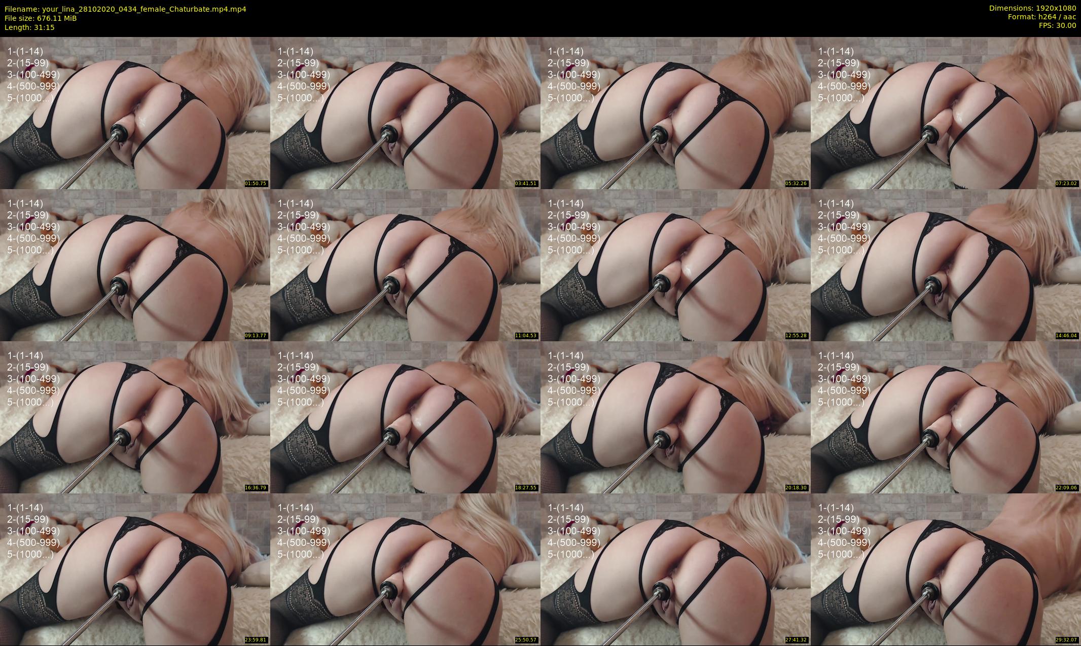 your_lina — 32 minute Chaturbate female cam show recording, 1080p, Oct 28, 2020