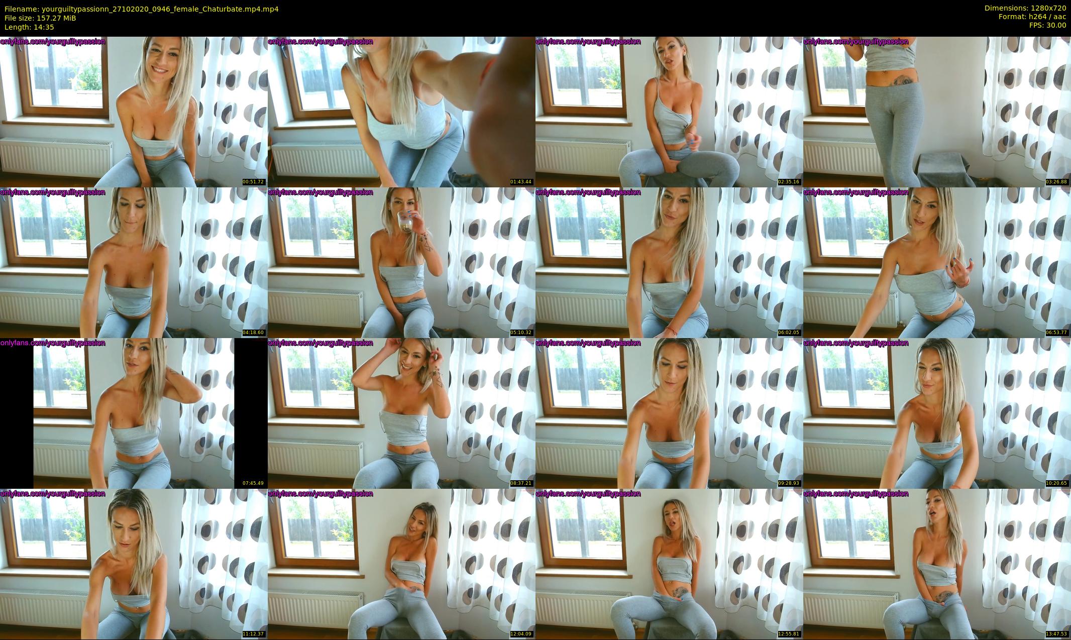 yourguiltypassionn — 15 minute Chaturbate female cam show recording, 720p, Oct 27, 2020