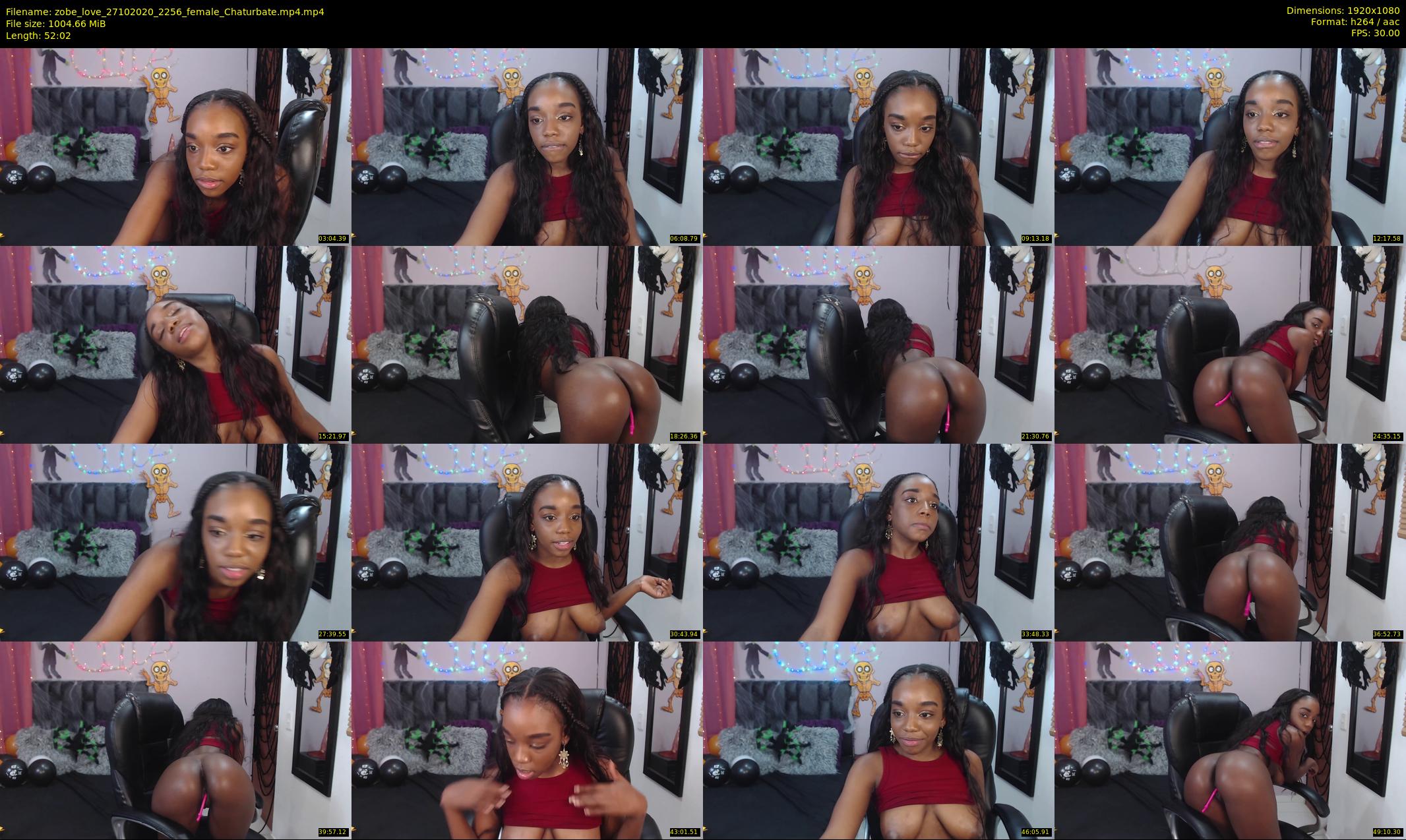 zobe_love — 53 minute Chaturbate female cam show recording, 1080p, Oct 27, 2020