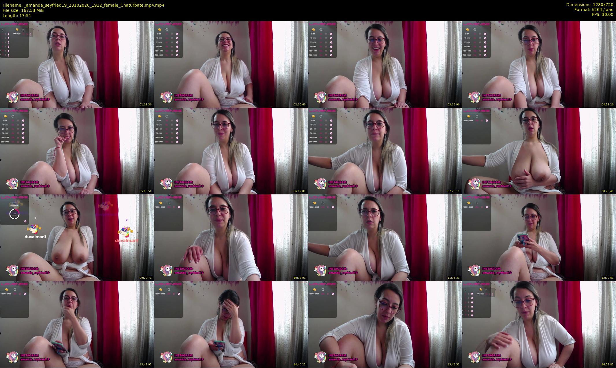 _amanda_seyfried19 — 18 minute Chaturbate female cam show recording, 720p, Oct 28, 2020