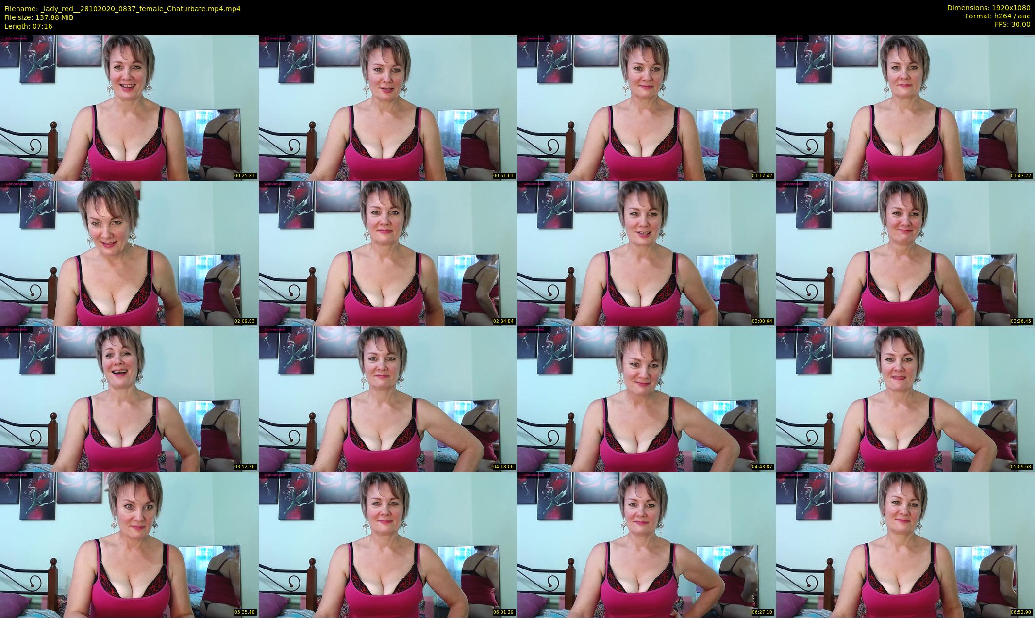 _lady_red_ — 8 minute Chaturbate female cam show recording, 1080p, Oct 28, 2020