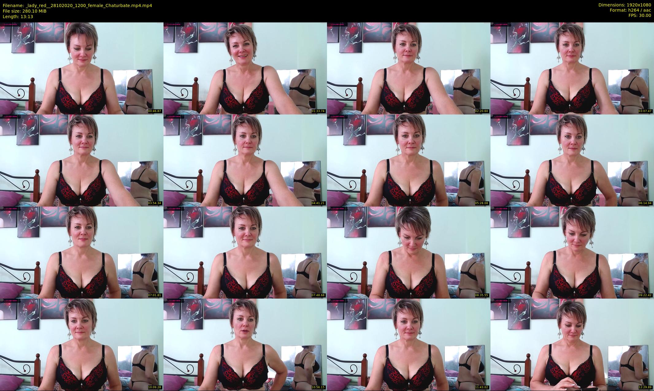 _lady_red_ — 14 minute Chaturbate female cam show recording, 1080p, Oct 28, 2020