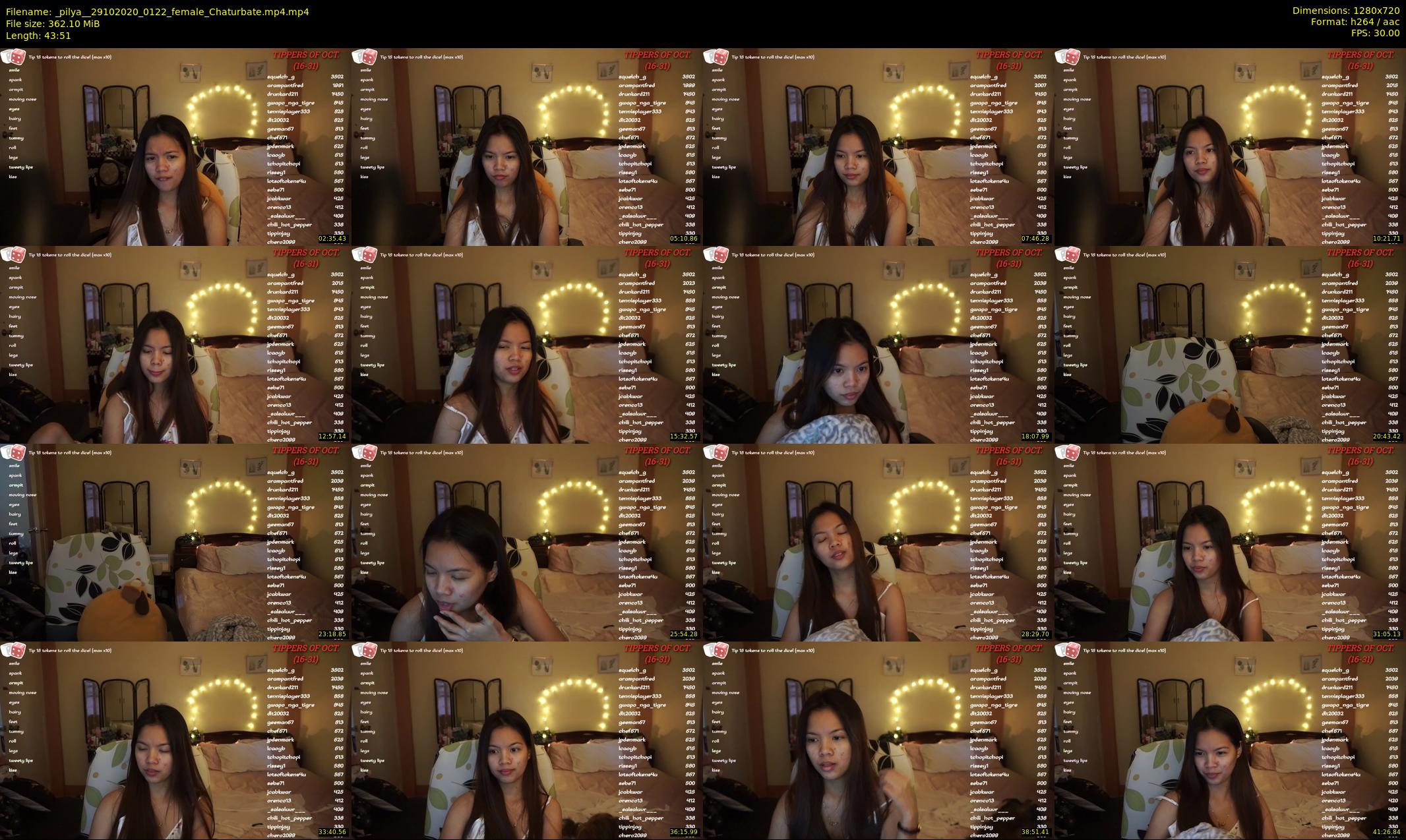 _pilya_ — 44 minute Chaturbate female cam show recording, 720p, Oct 29, 2020