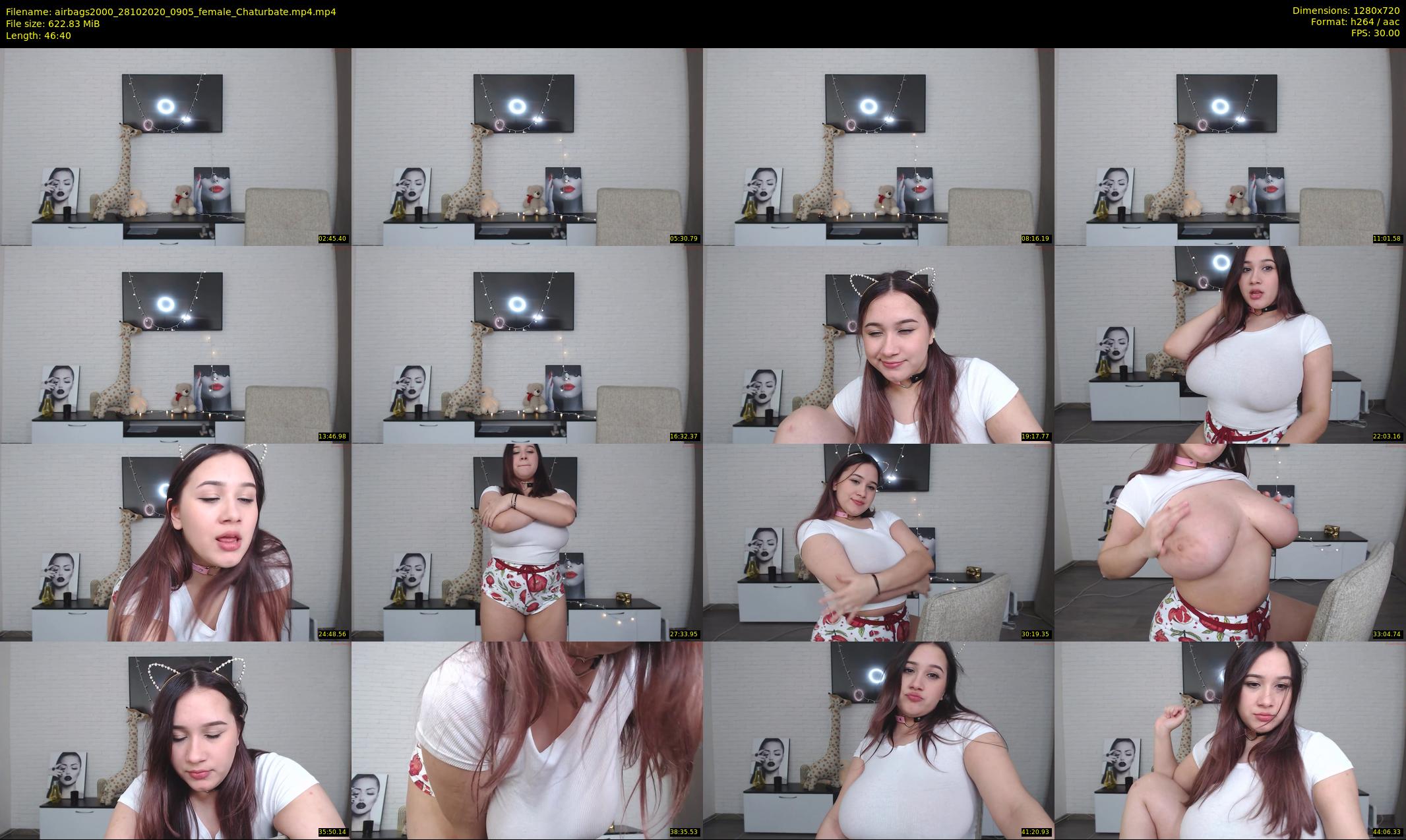 airbags2000 — 47 minute Chaturbate female cam show recording, 720p, Oct 28, 2020