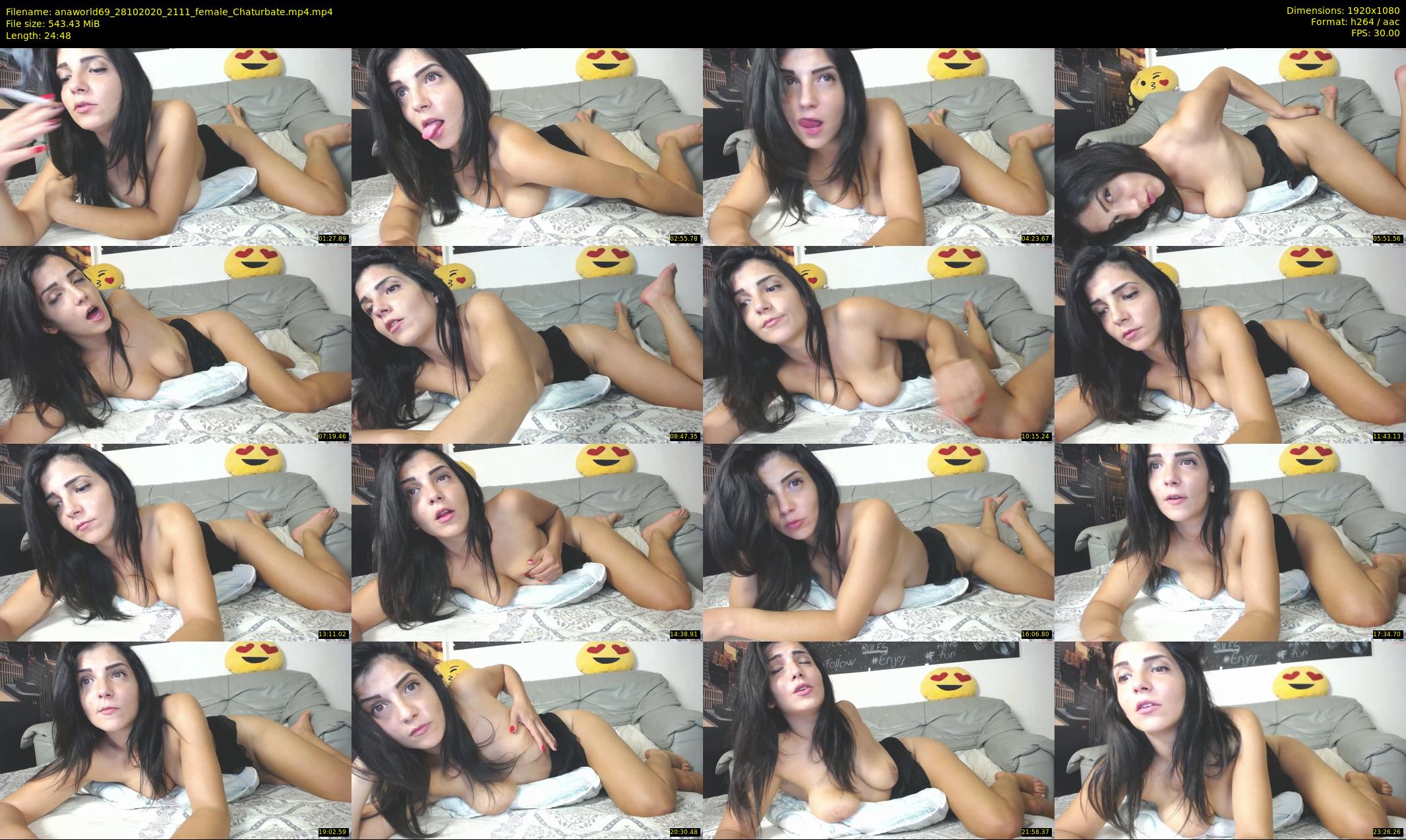 anaworld69 — 25 minute Chaturbate female cam show recording, 1080p, Oct 28, 2020