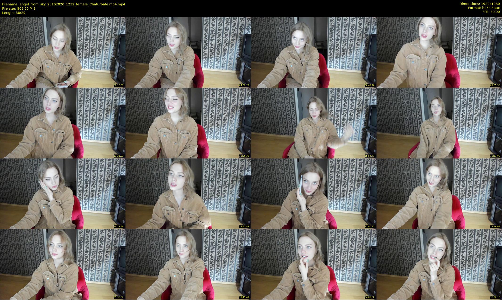 angel_from_sky — 39 minute Chaturbate female cam show recording, 1080p, Oct 28, 2020