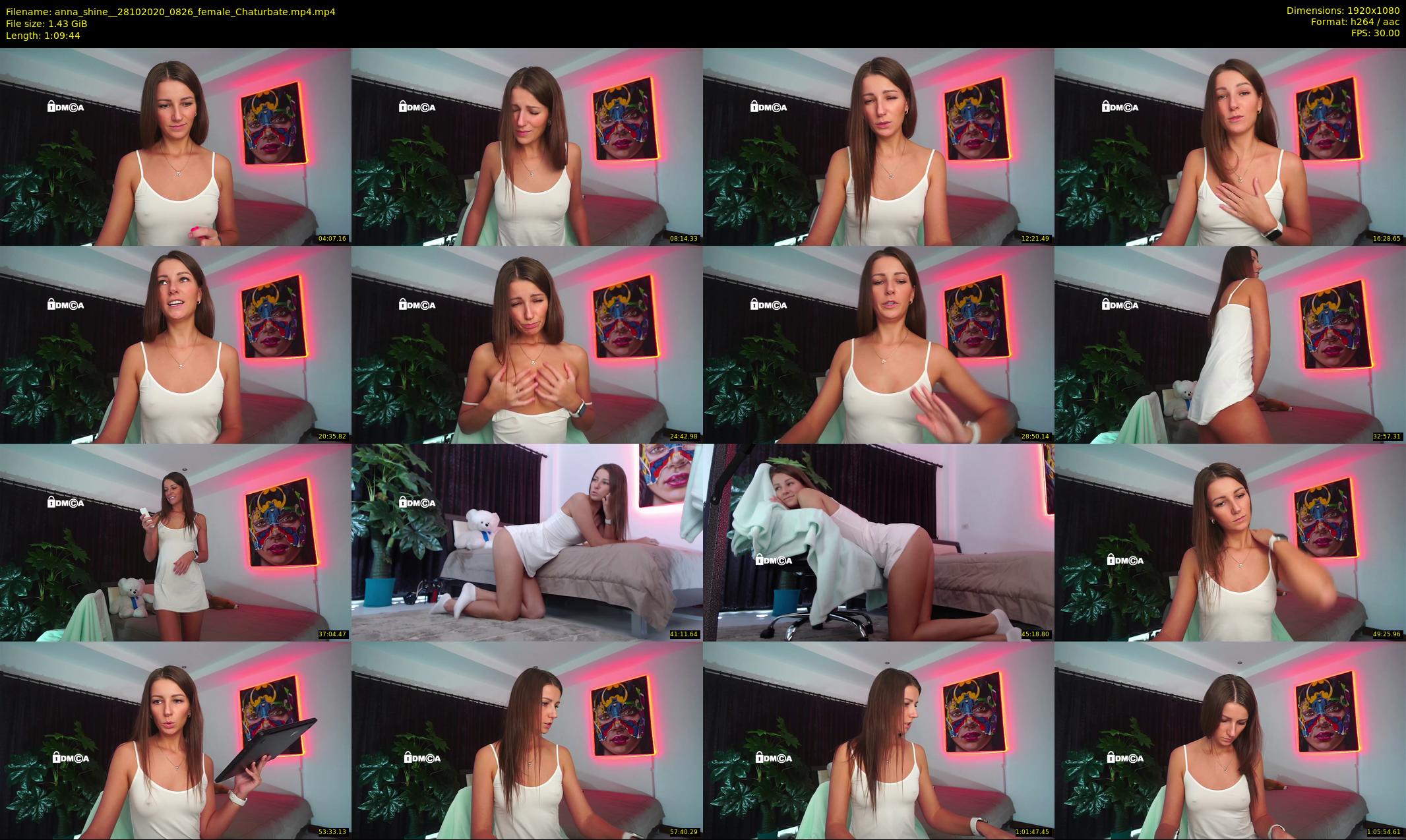 anna_shine_ — 70 minute Chaturbate female cam show recording, 1080p, Oct 28, 2020
