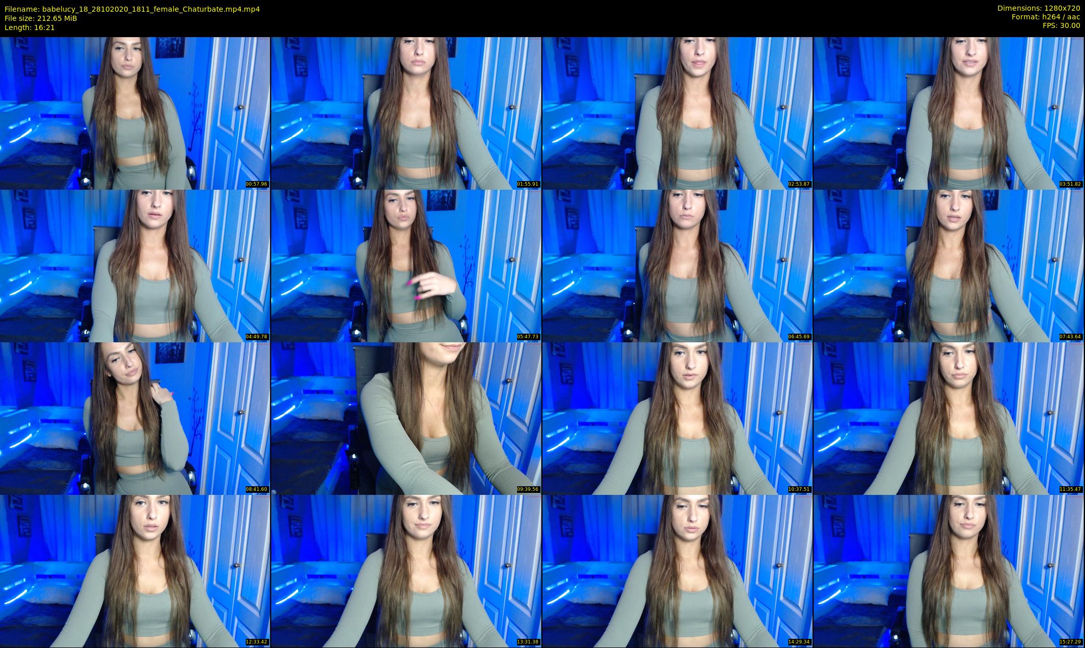 babelucy_18 — 17 minute Chaturbate female cam show recording, 720p, Oct 28, 2020