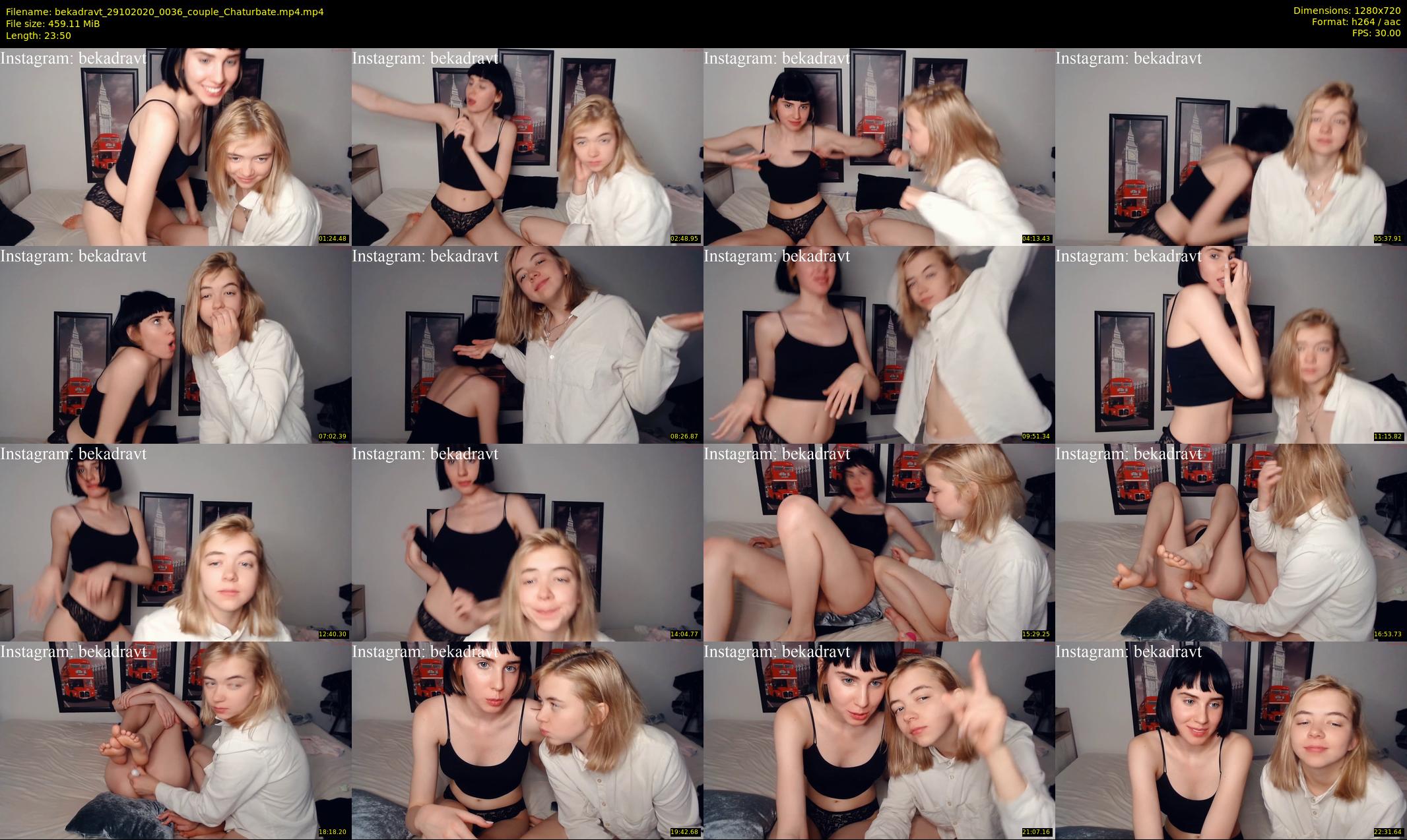 bekadravt — 24 minute Chaturbate couple cam show recording, 720p, Oct 29, 2020