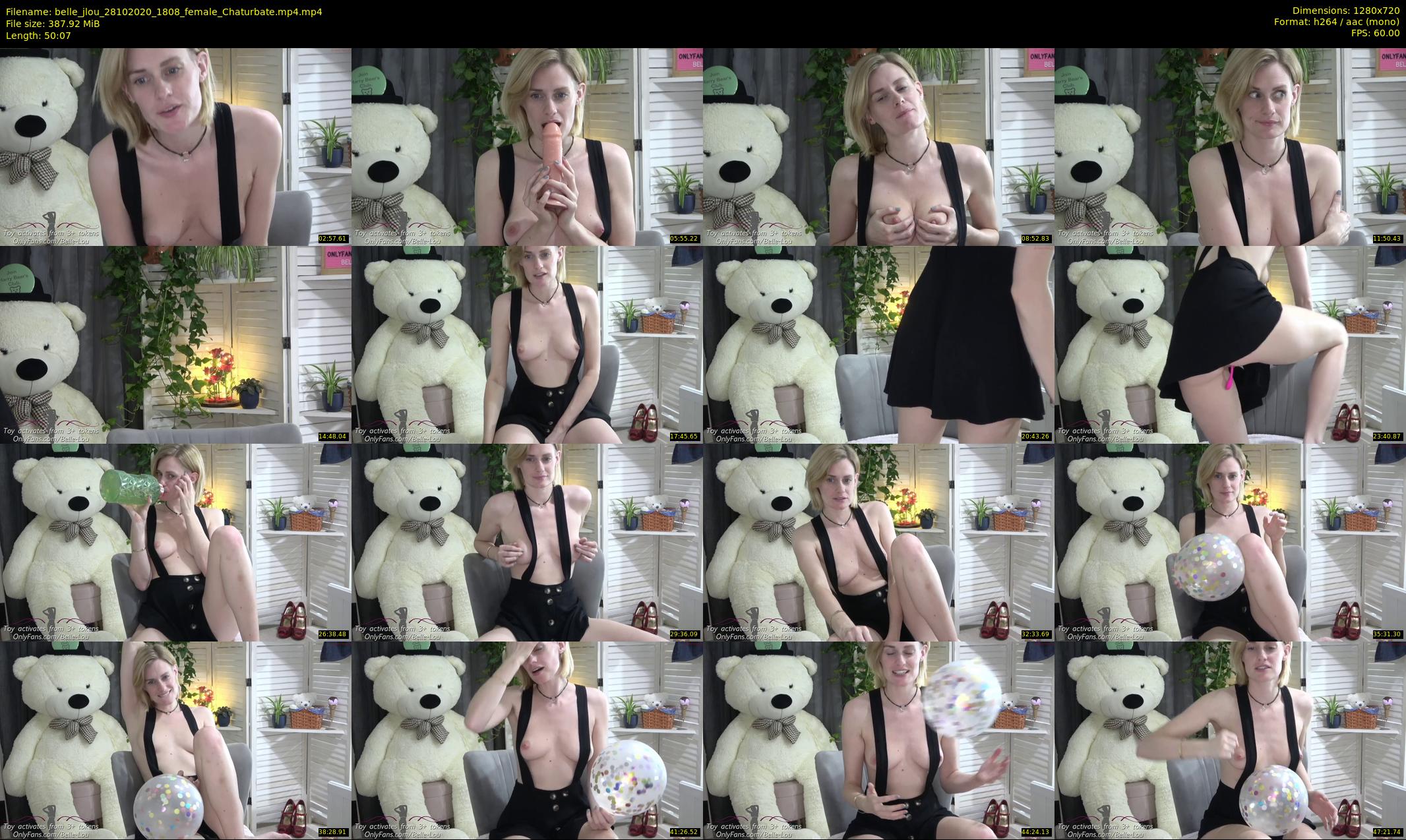 belle_jlou — 51 minute Chaturbate female cam show recording, 720p, Oct 28, 2020