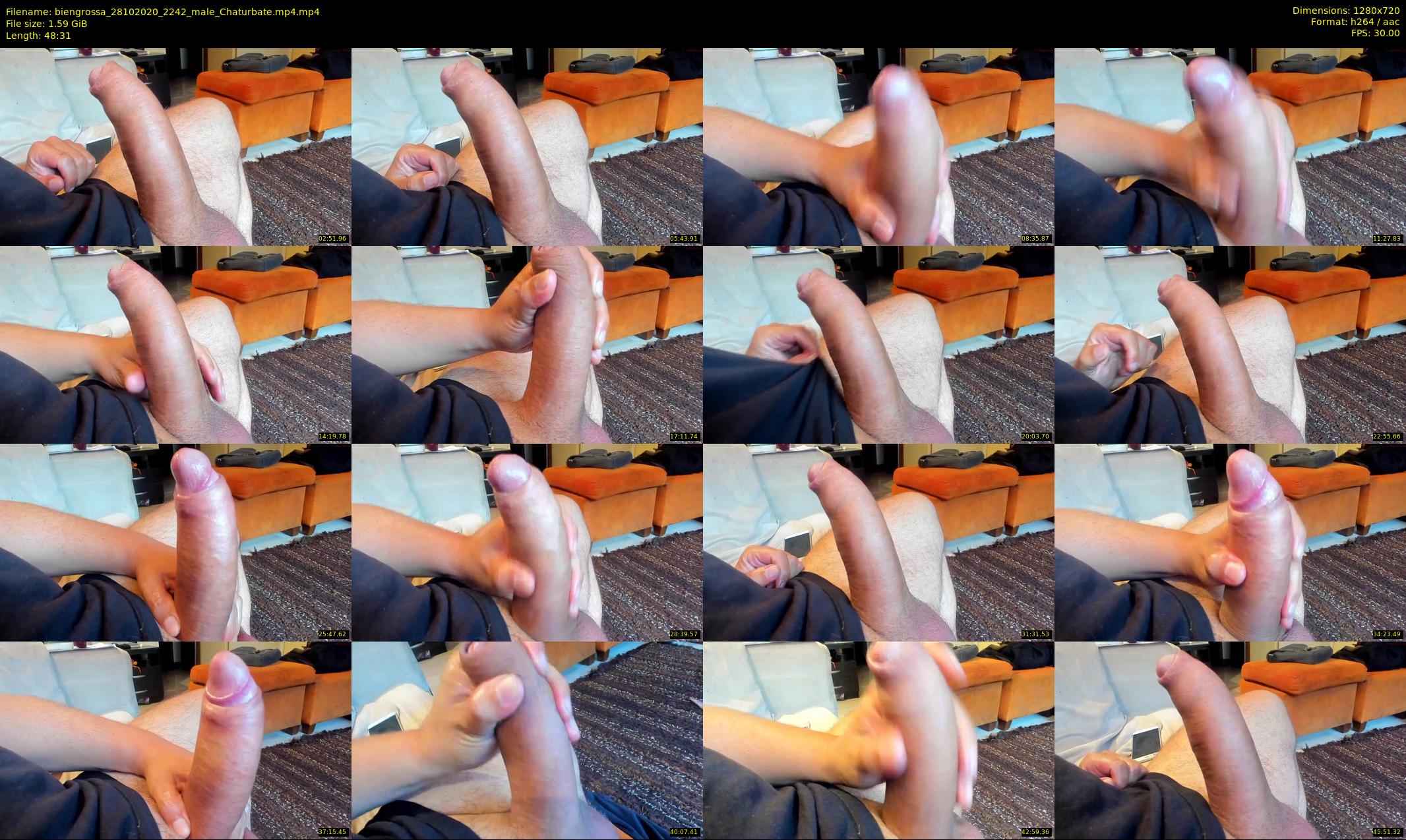 biengrossa — 49 minute Chaturbate male cam show recording, 720p, Oct 28, 2020