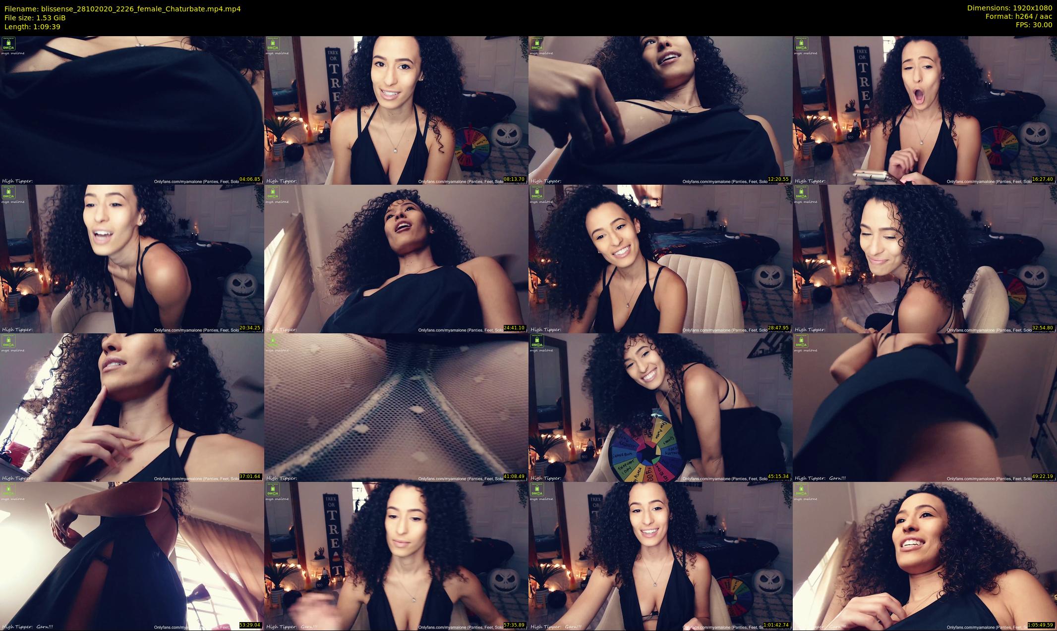 blissense — 70 minute Chaturbate female cam show recording, 1080p, Oct 28, 2020