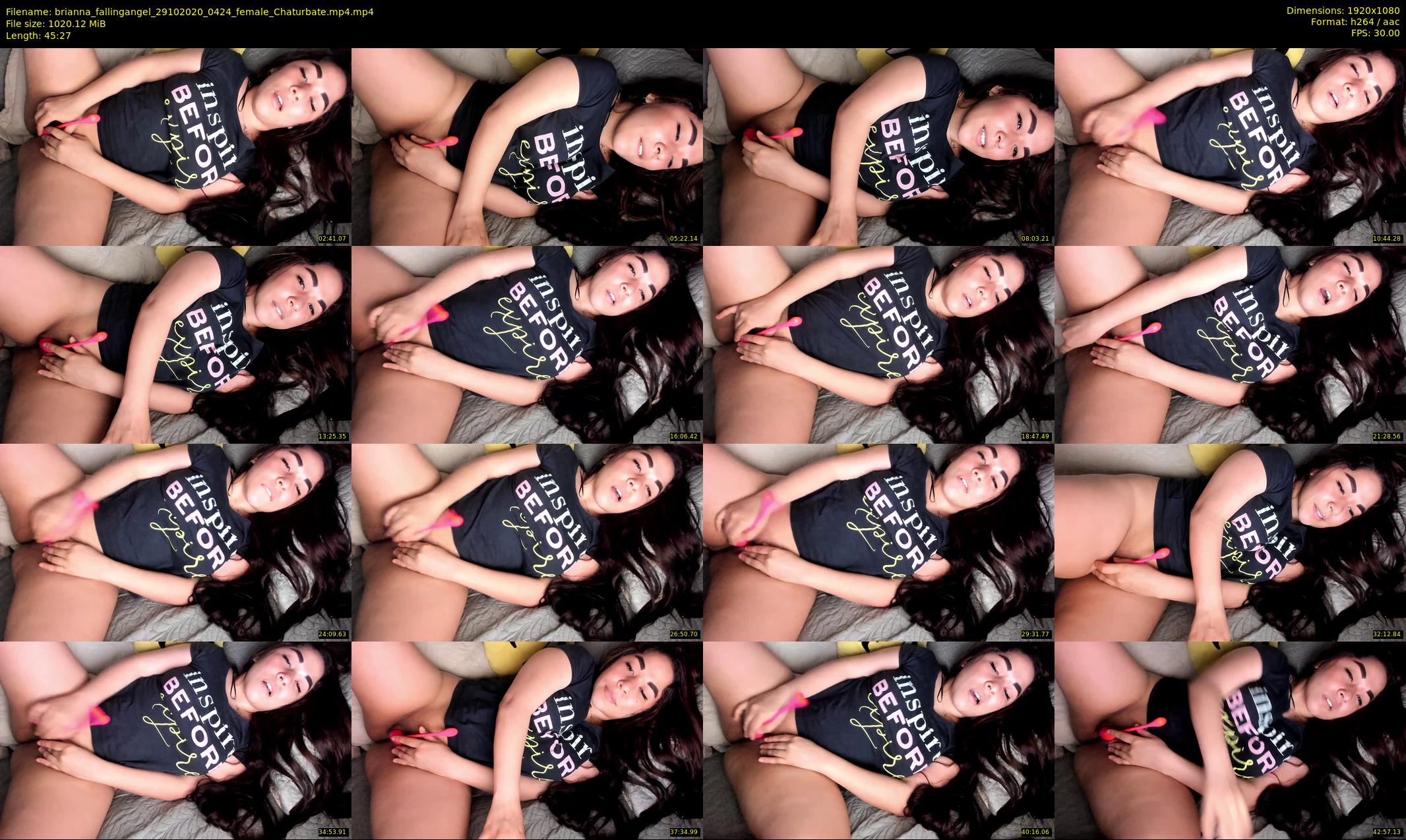 brianna_fallingangel — 46 minute Chaturbate female cam show recording, 1080p, Oct 29, 2020