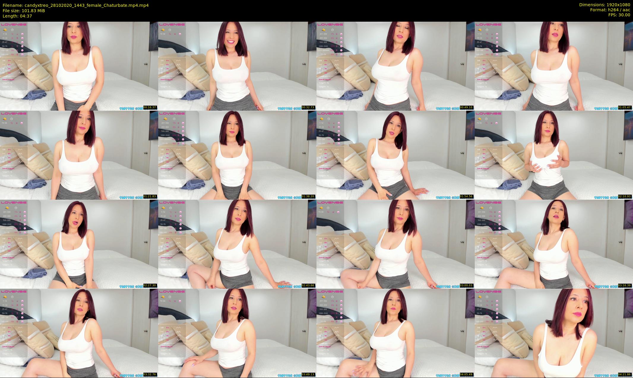 candyxtreo — 5 minute Chaturbate couple cam show recording, 1080p, Oct 28, 2020