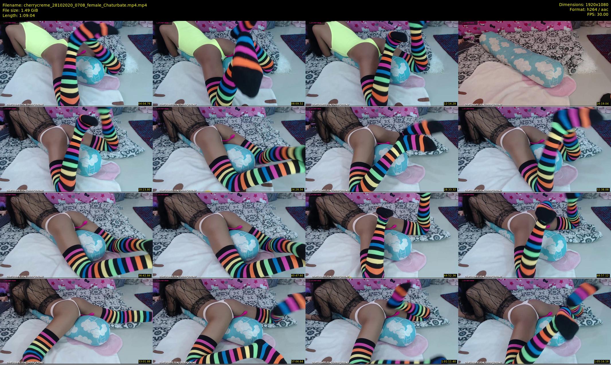 cherrycreme — 70 minute Chaturbate female cam show recording, 1080p, Oct 28, 2020