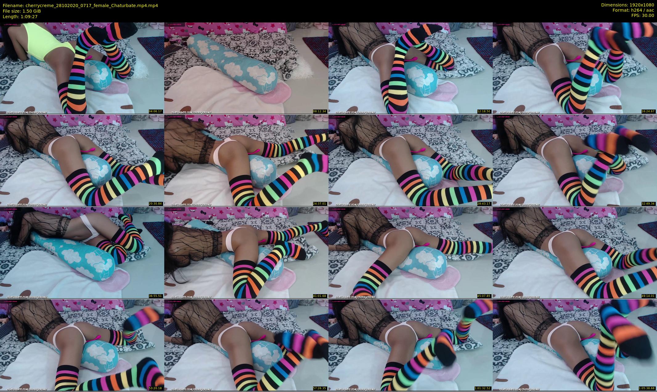 cherrycreme — 70 minute Chaturbate female cam show recording, 1080p, Oct 28, 2020