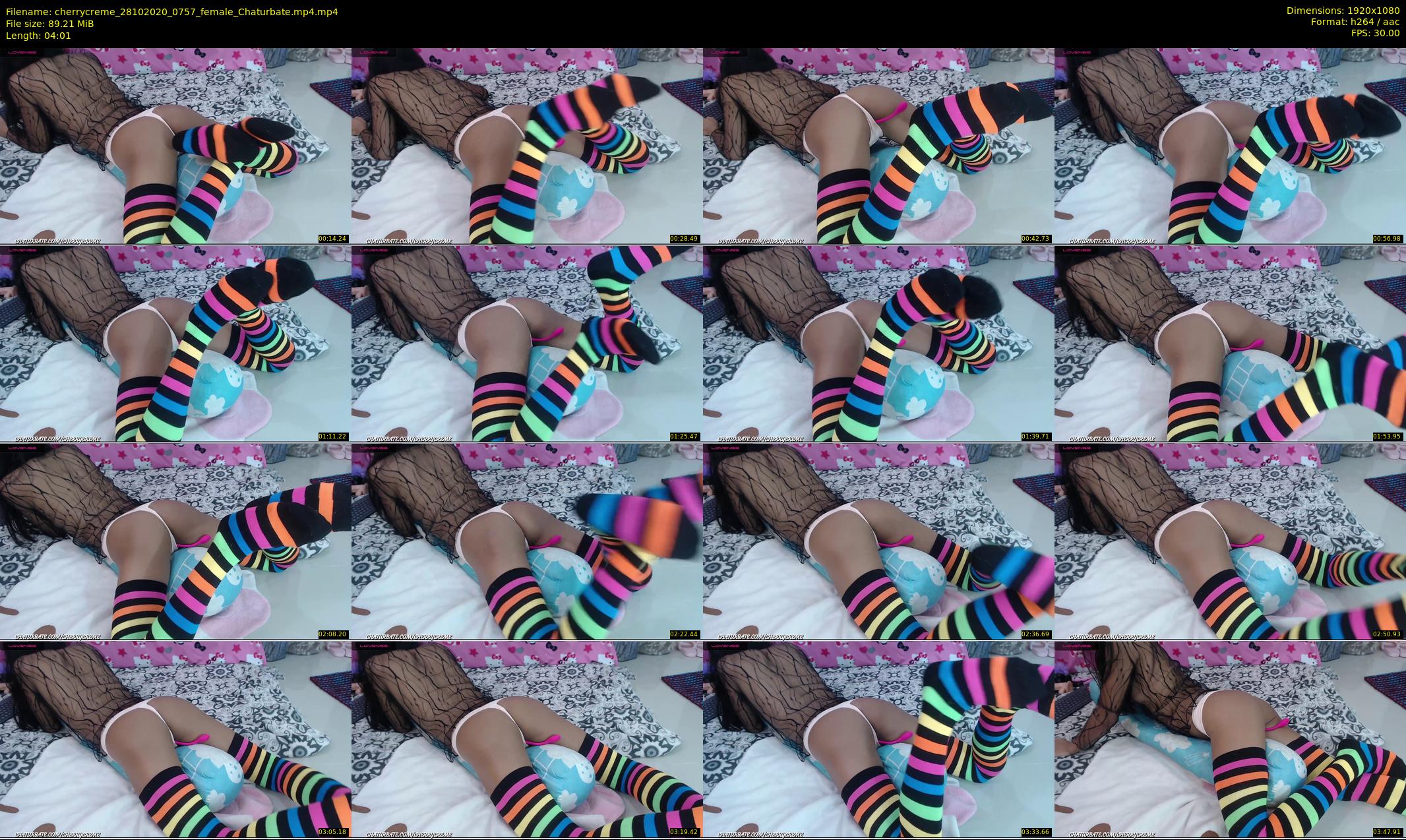 cherrycreme — 5 minute Chaturbate female cam show recording, 1080p, Oct 28, 2020