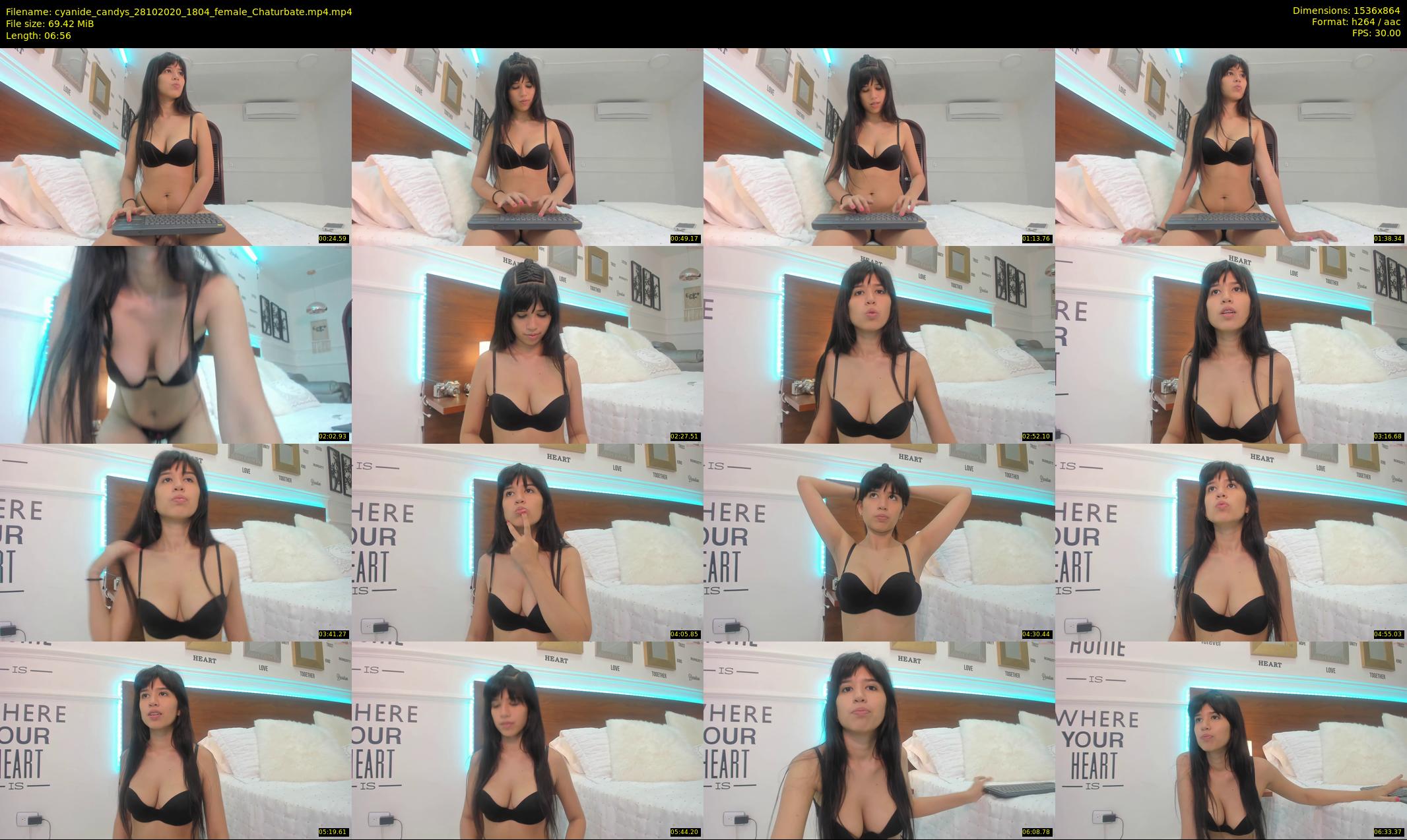 cyanide_candys — 7 minute Chaturbate female cam show recording, 720p, Oct 28, 2020