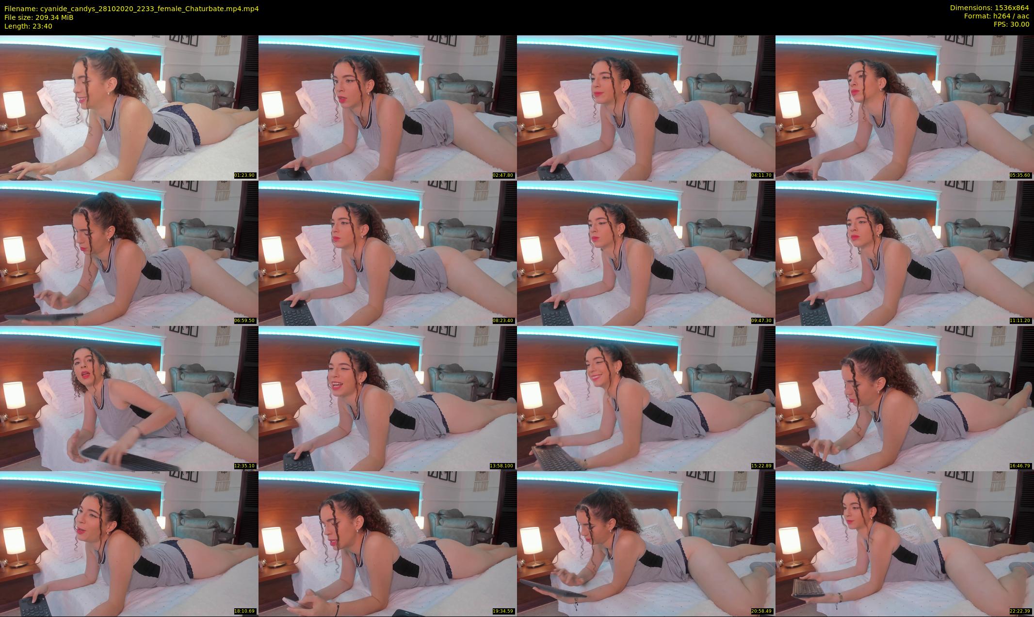 cyanide_candys — 24 minute Chaturbate female cam show recording, 720p, Oct 28, 2020