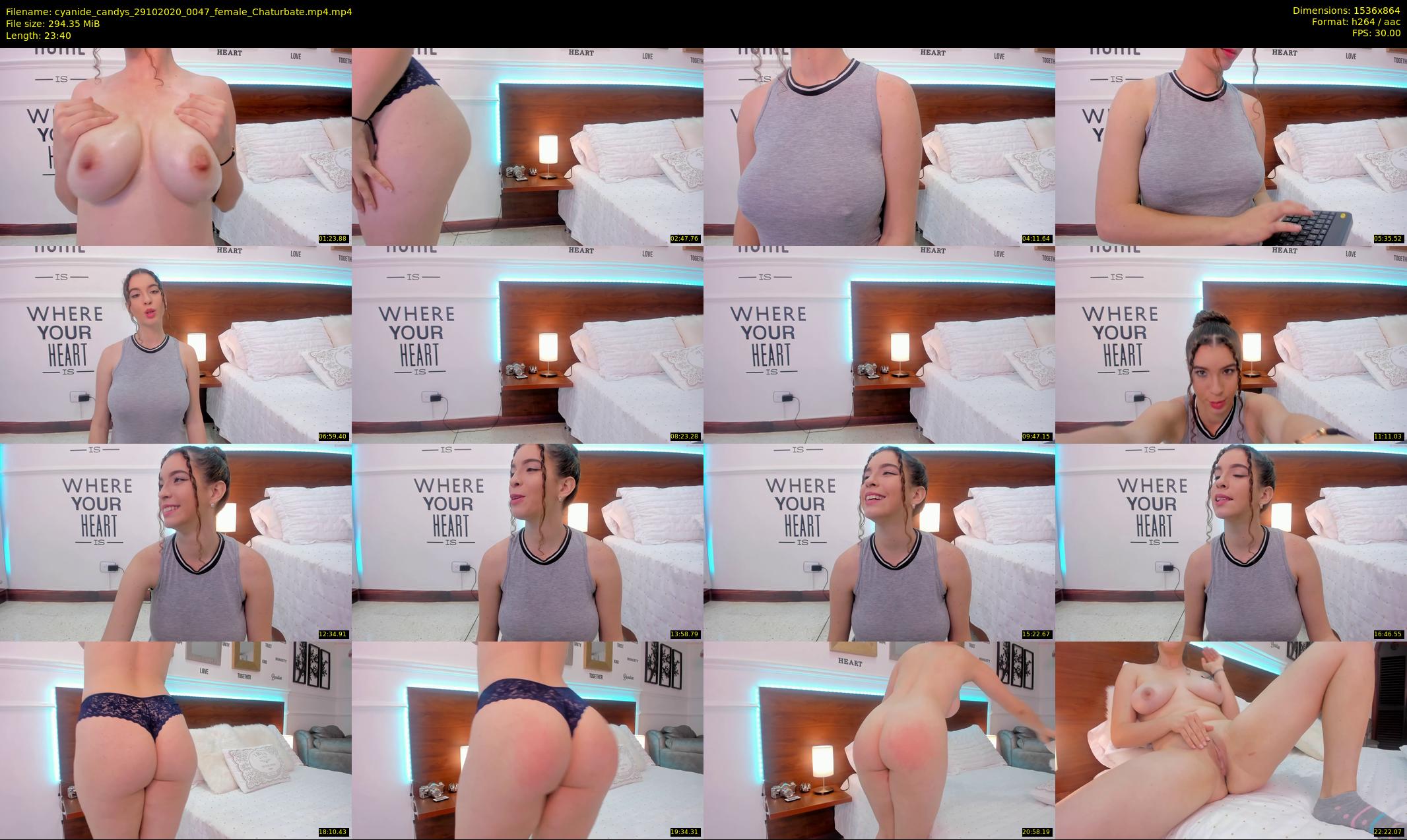 cyanide_candys — 24 minute Chaturbate female cam show recording, 720p, Oct 29, 2020