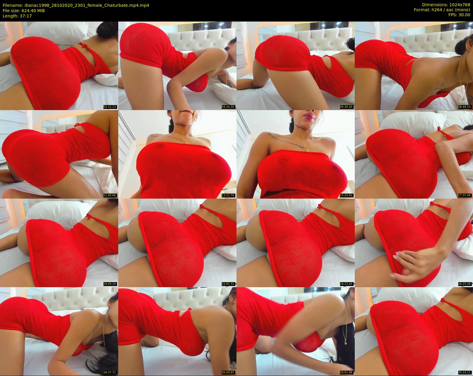 dianac1998 — 38 minute Chaturbate female cam show recording, 720p, Oct 28, 2020
