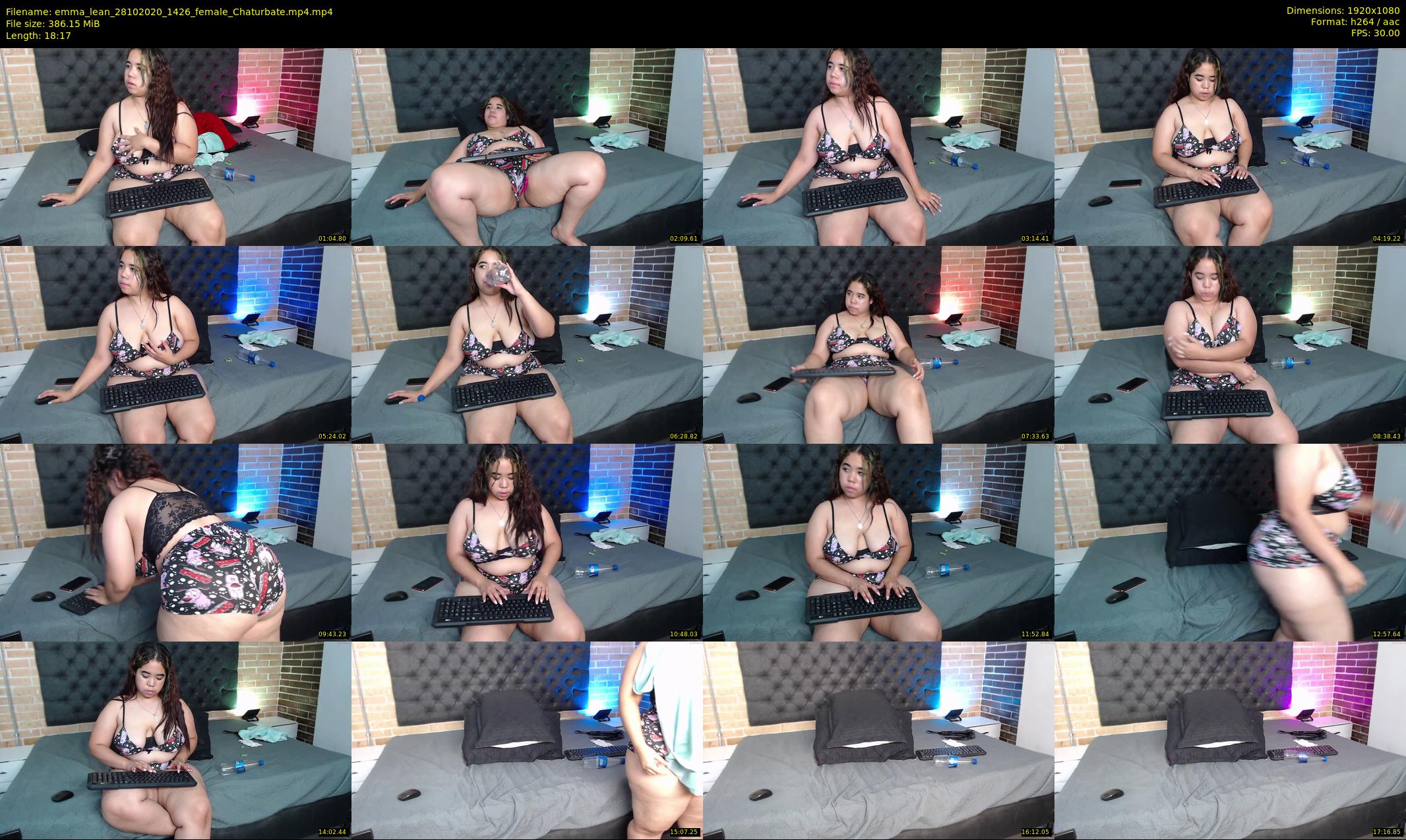 emma_lean — 19 minute Chaturbate female cam show recording, 1080p, Oct 28, 2020