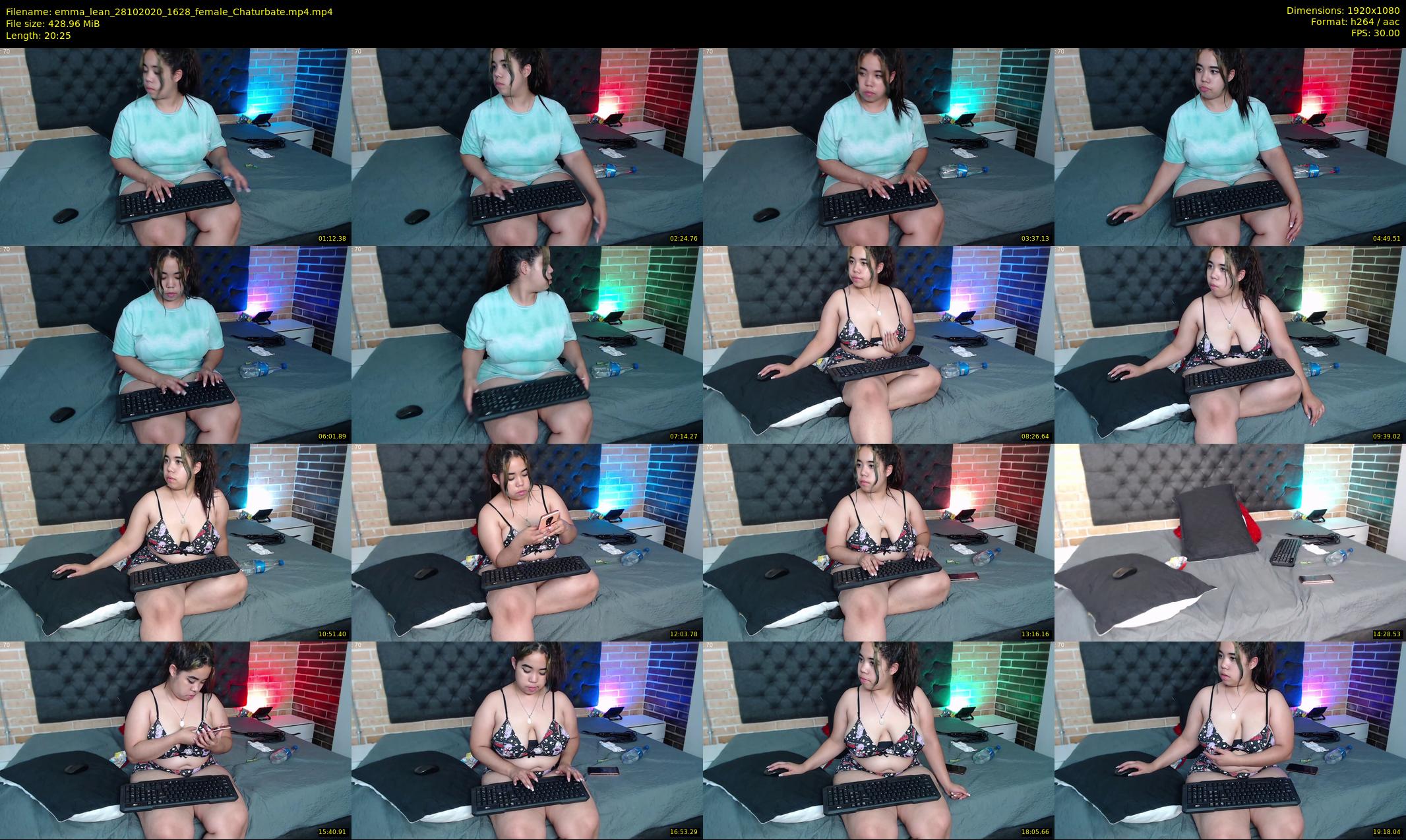 emma_lean — 21 minute Chaturbate female cam show recording, 1080p, Oct 28, 2020