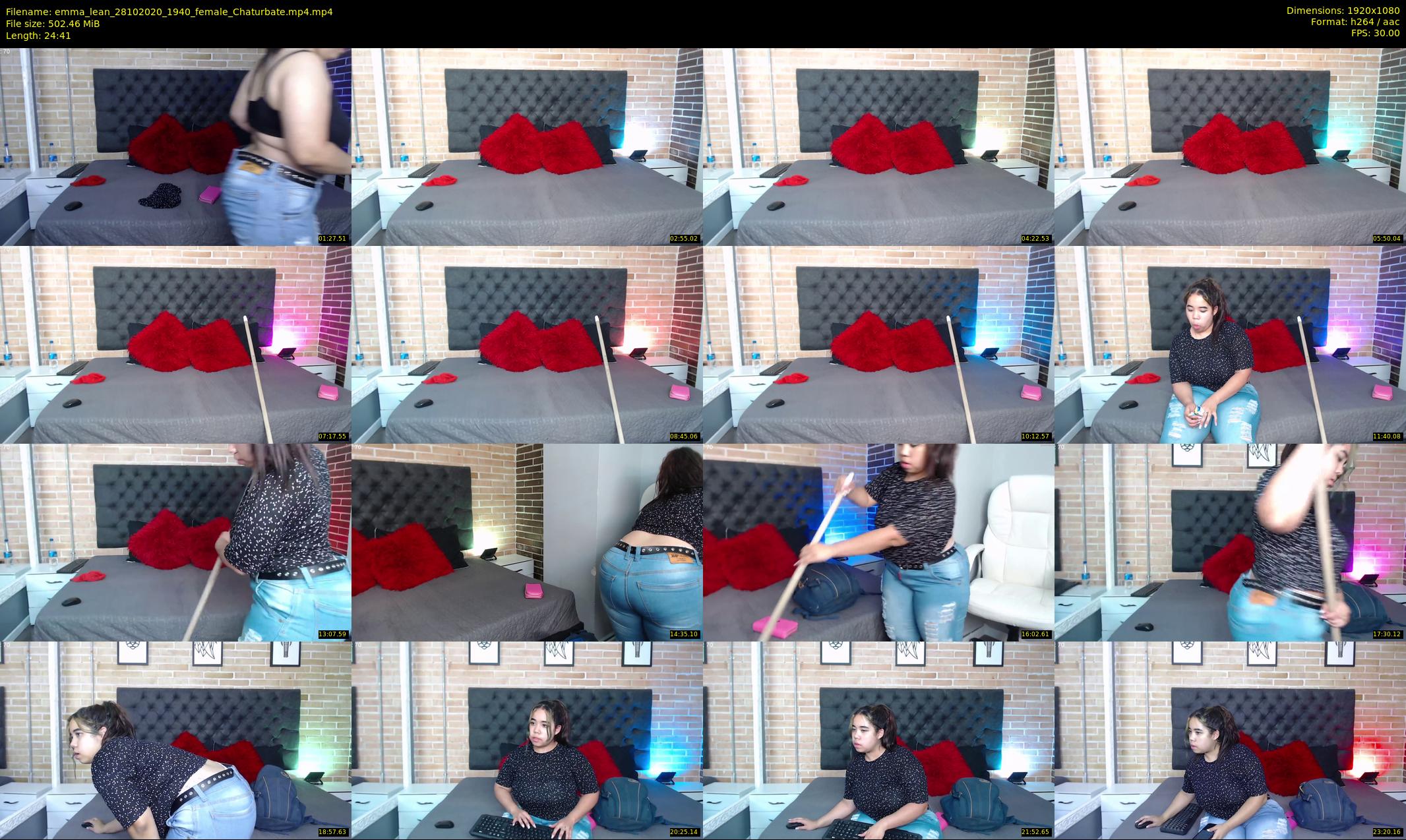emma_lean — 25 minute Chaturbate female cam show recording, 1080p, Oct 28, 2020