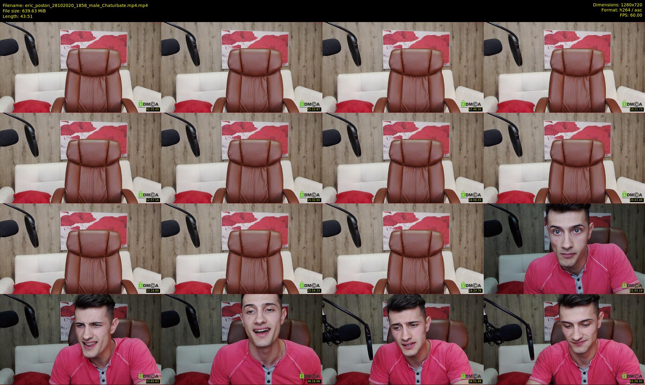 eric_poston — 44 minute Chaturbate male cam show recording, 720p, Oct 28, 2020