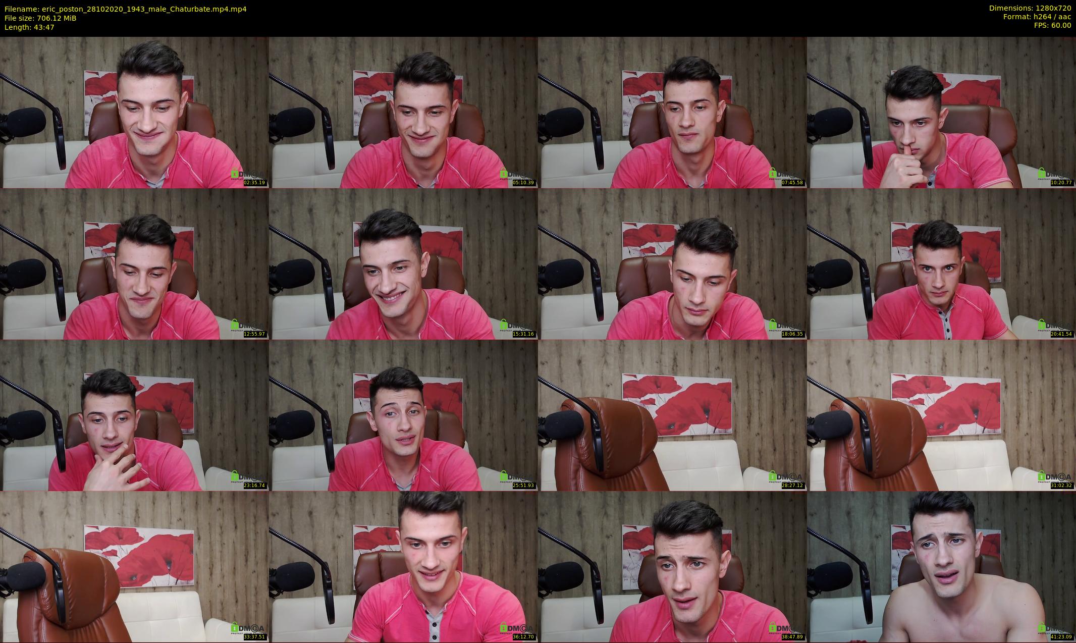 eric_poston — 44 minute Chaturbate male cam show recording, 720p, Oct 28, 2020