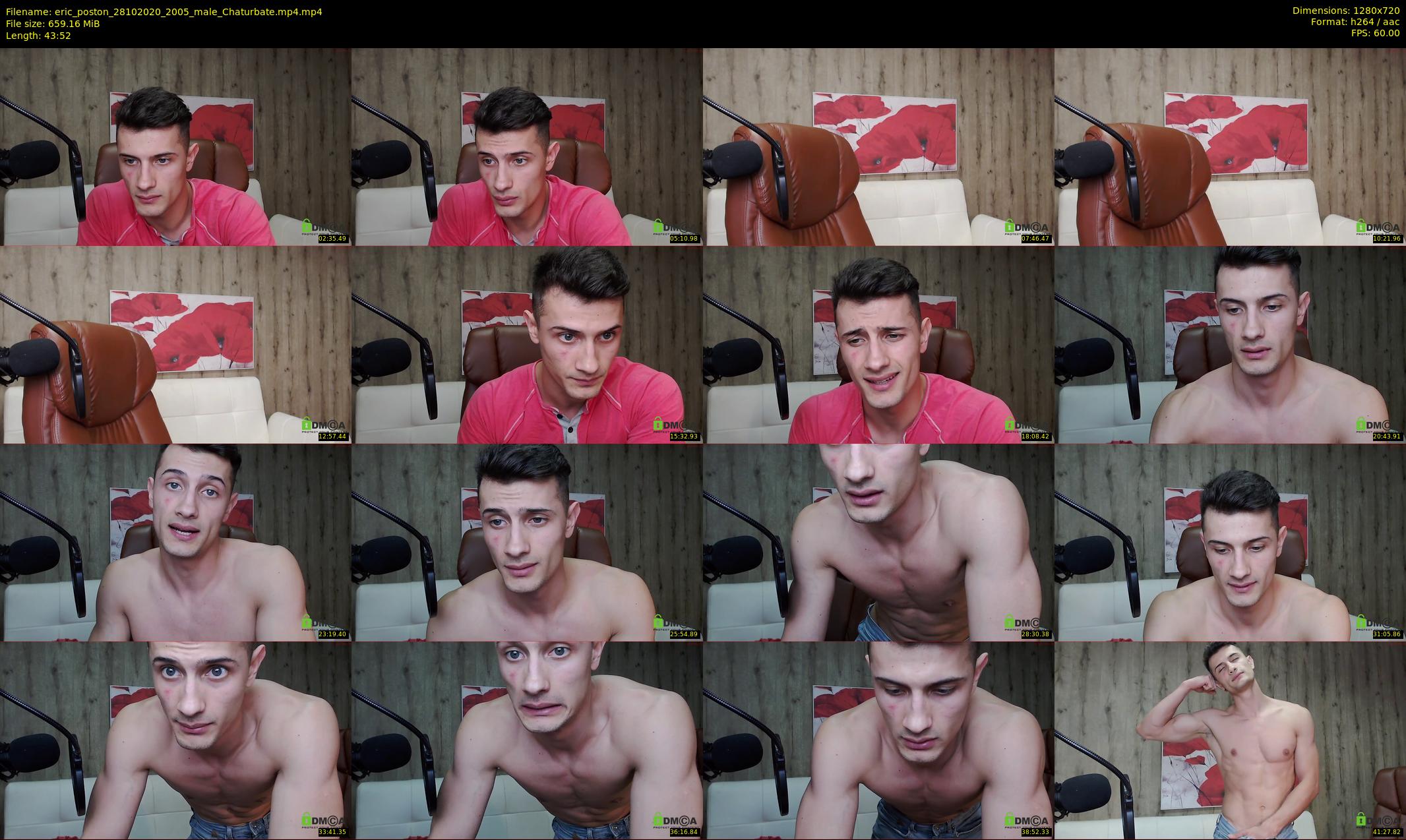 eric_poston — 44 minute Chaturbate male cam show recording, 720p, Oct 28, 2020