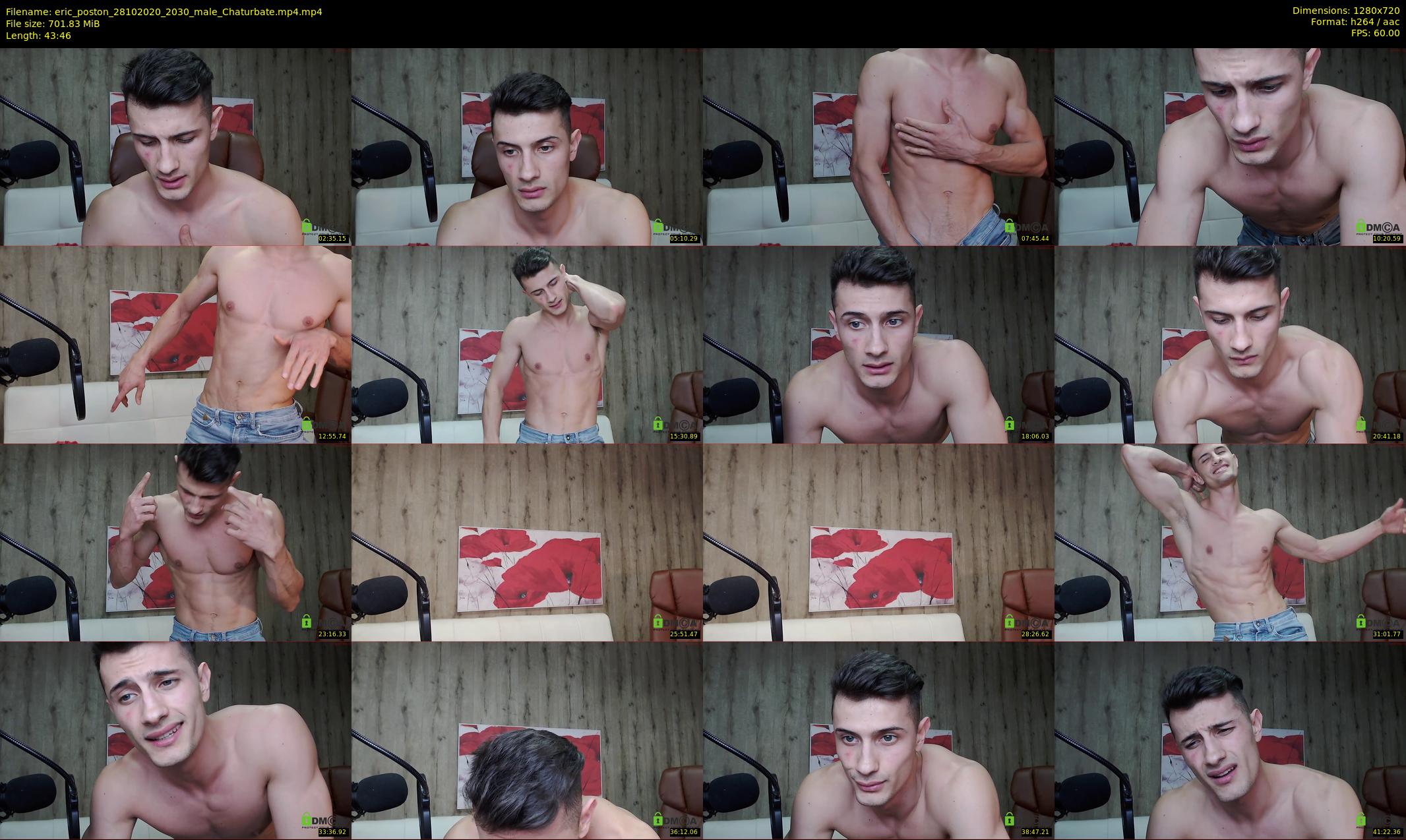 eric_poston — 44 minute Chaturbate male cam show recording, 720p, Oct 28, 2020