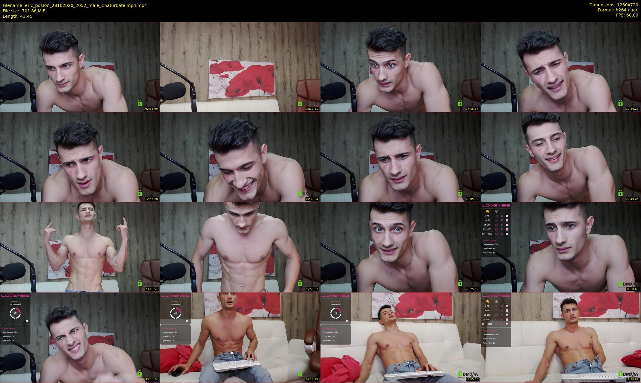 eric_poston — 44 minute Chaturbate male cam show recording, 720p, Oct 28, 2020