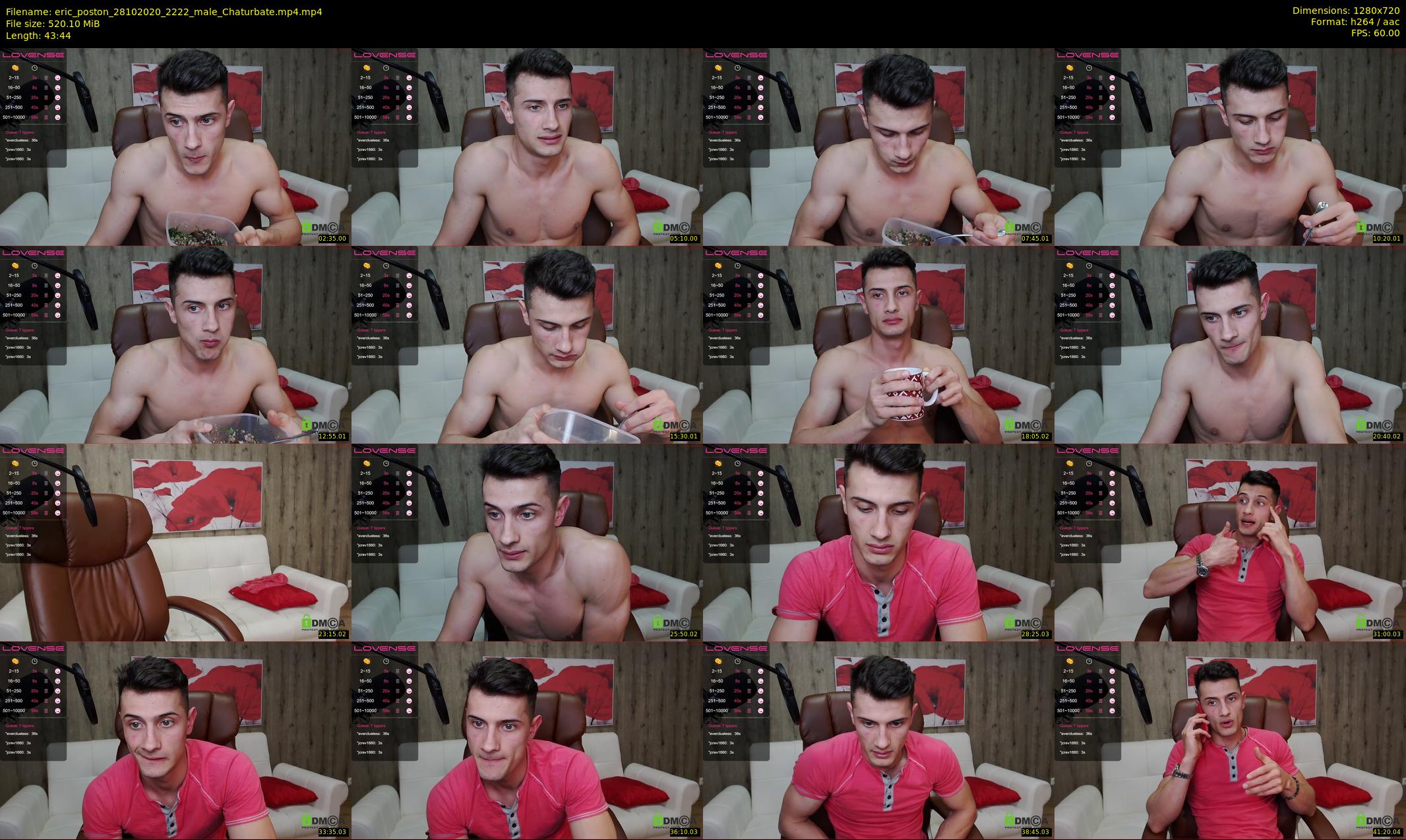 eric_poston — 44 minute Chaturbate male cam show recording, 720p, Oct 28, 2020