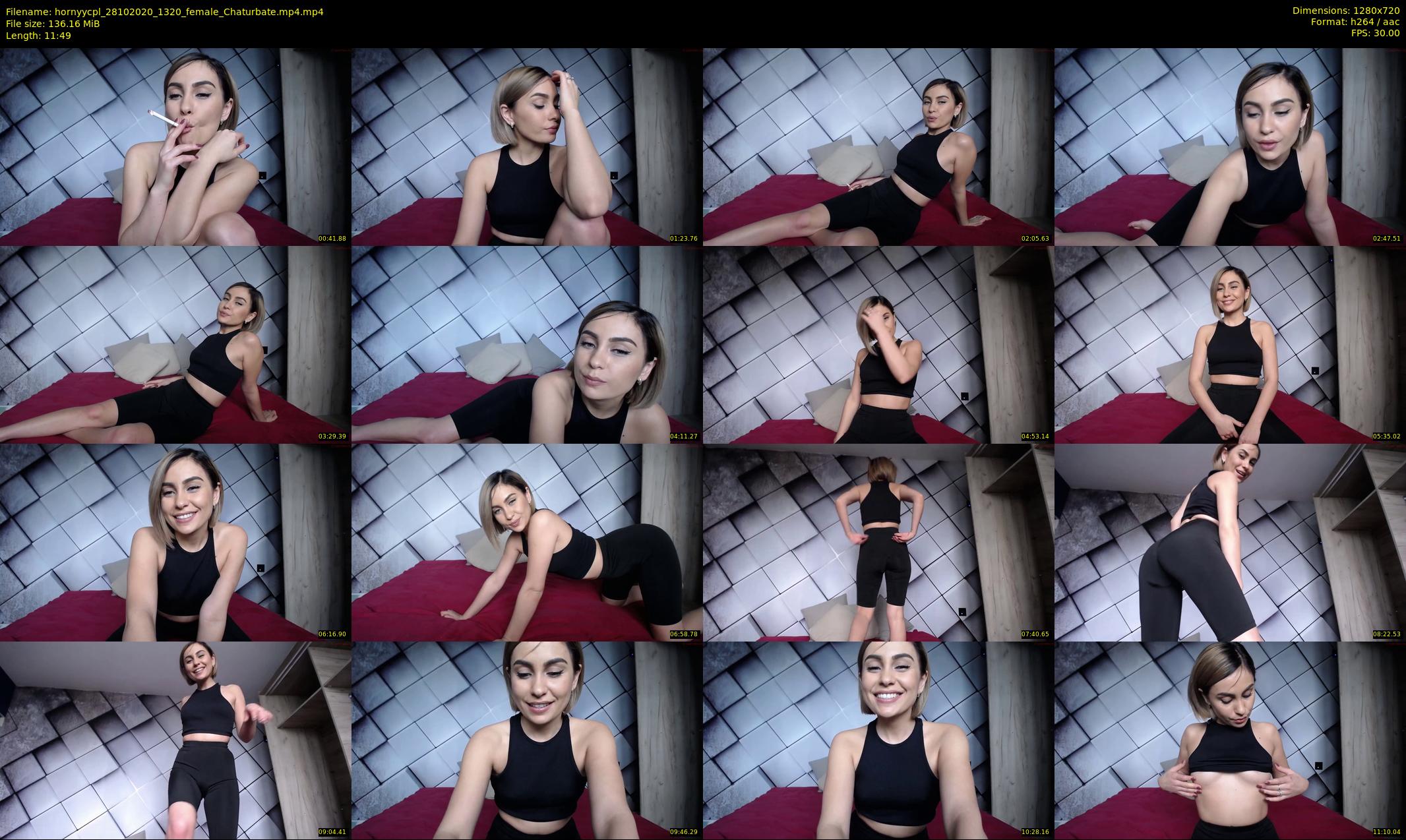 hornyycpl — 12 minute Chaturbate couple cam show recording, 720p, Oct 28, 2020