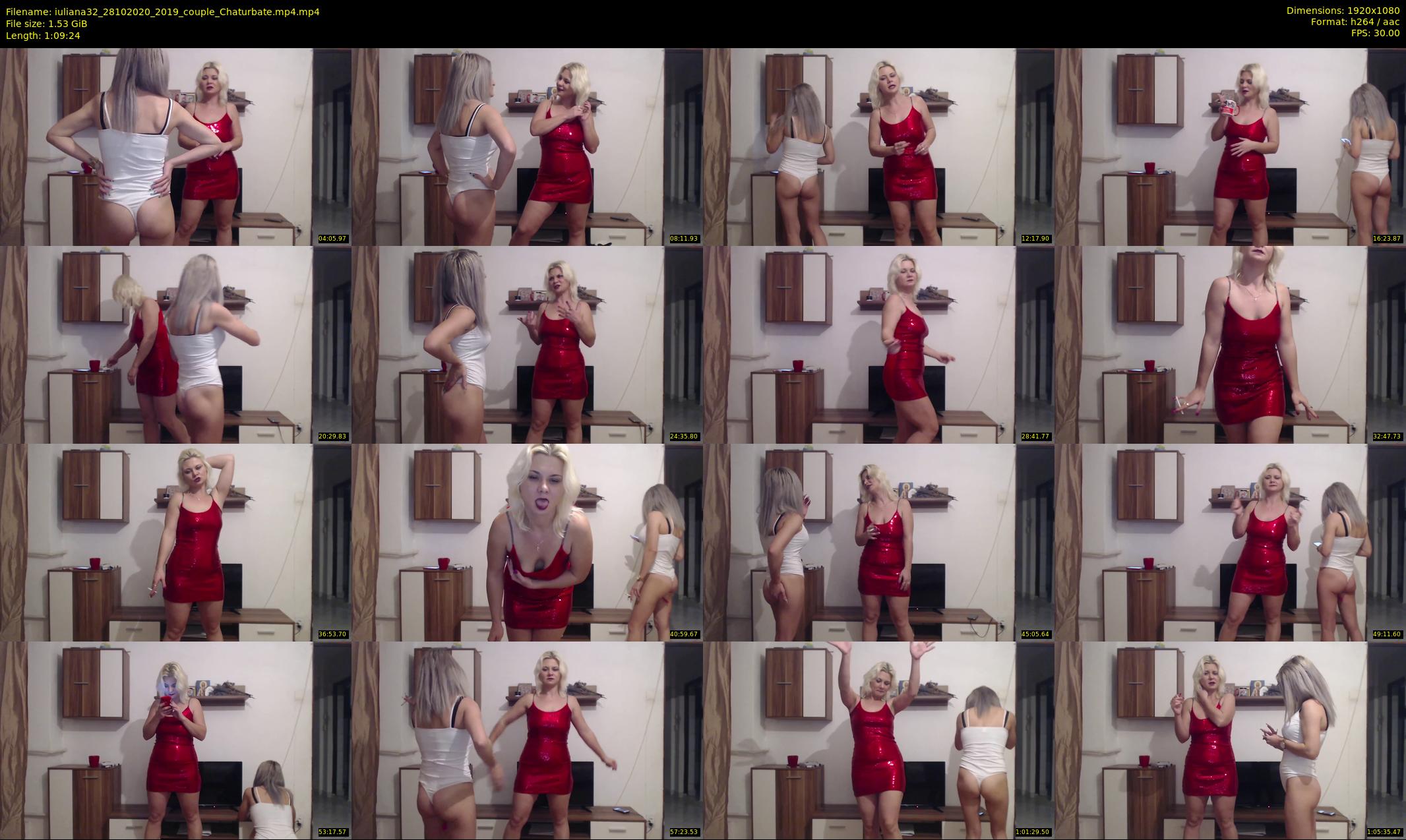 iuliana32 — 70 minute Chaturbate couple cam show recording, 1080p, Oct 28, 2020