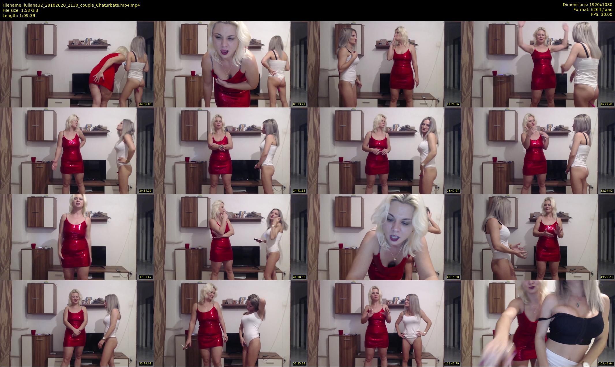 iuliana32 — 70 minute Chaturbate couple cam show recording, 1080p, Oct 28, 2020
