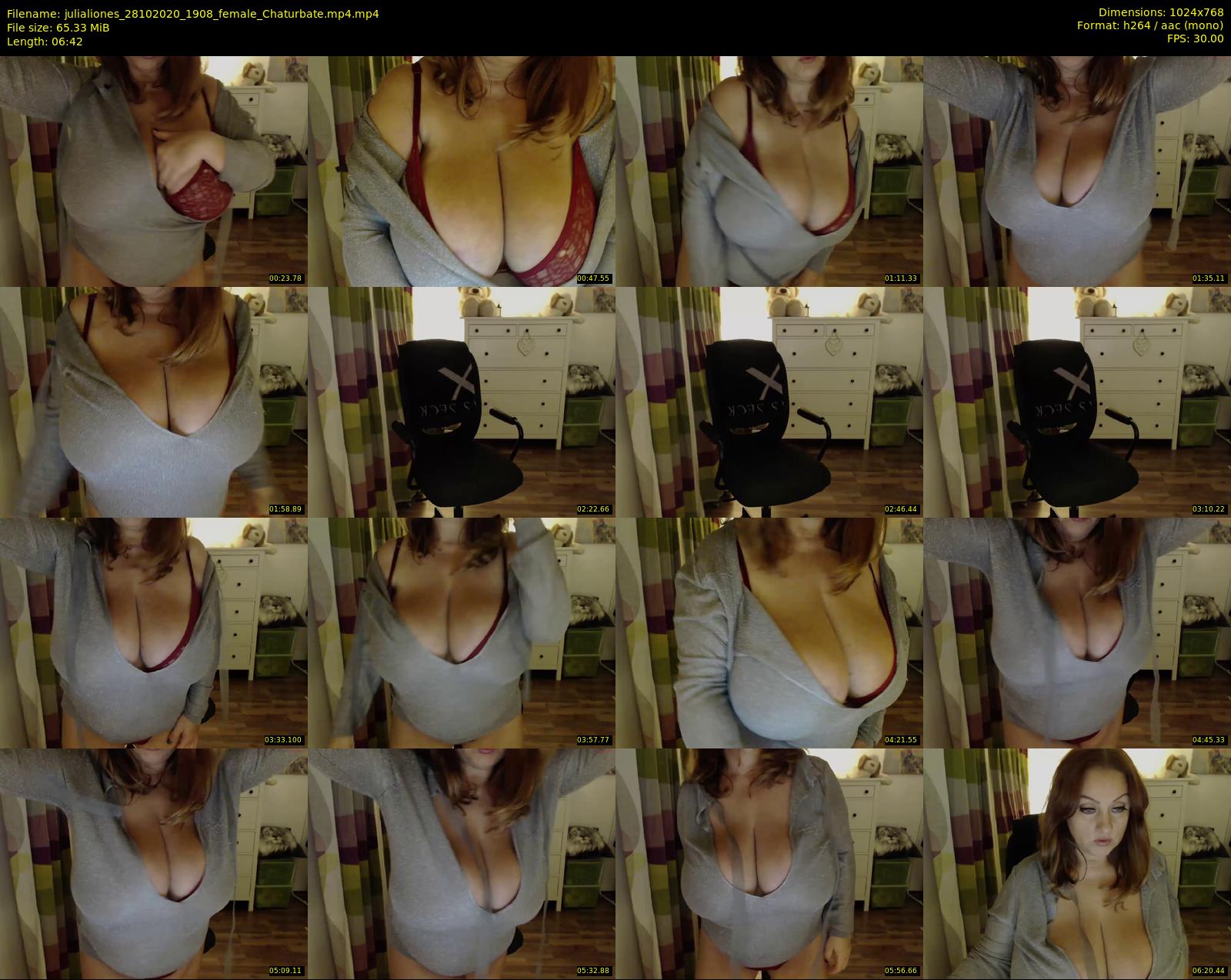 julialiones — 7 minute Chaturbate female cam show recording, 720p, Oct 28, 2020