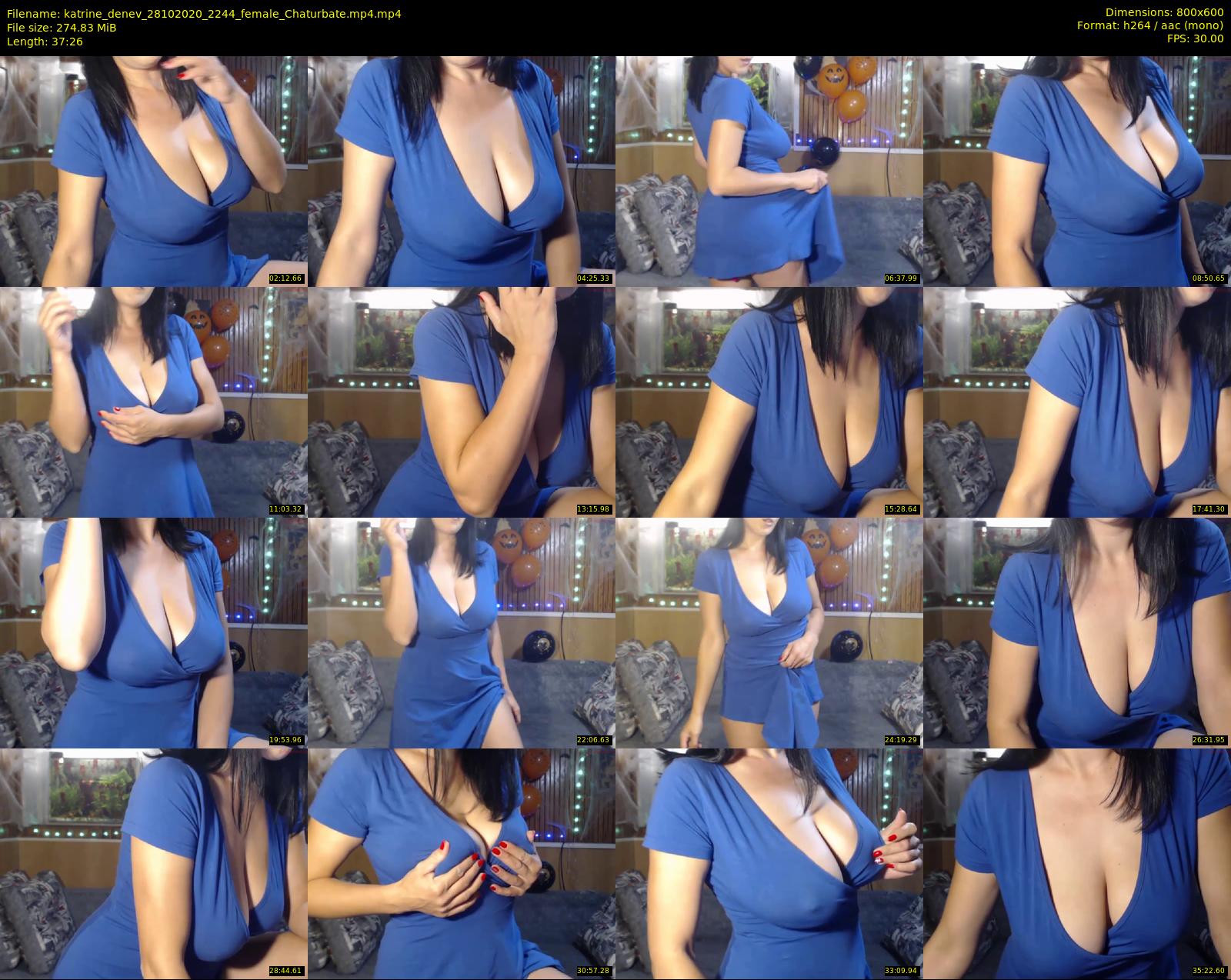 katrine_denev — 38 minute Chaturbate female cam show recording, 480p, Oct 28, 2020