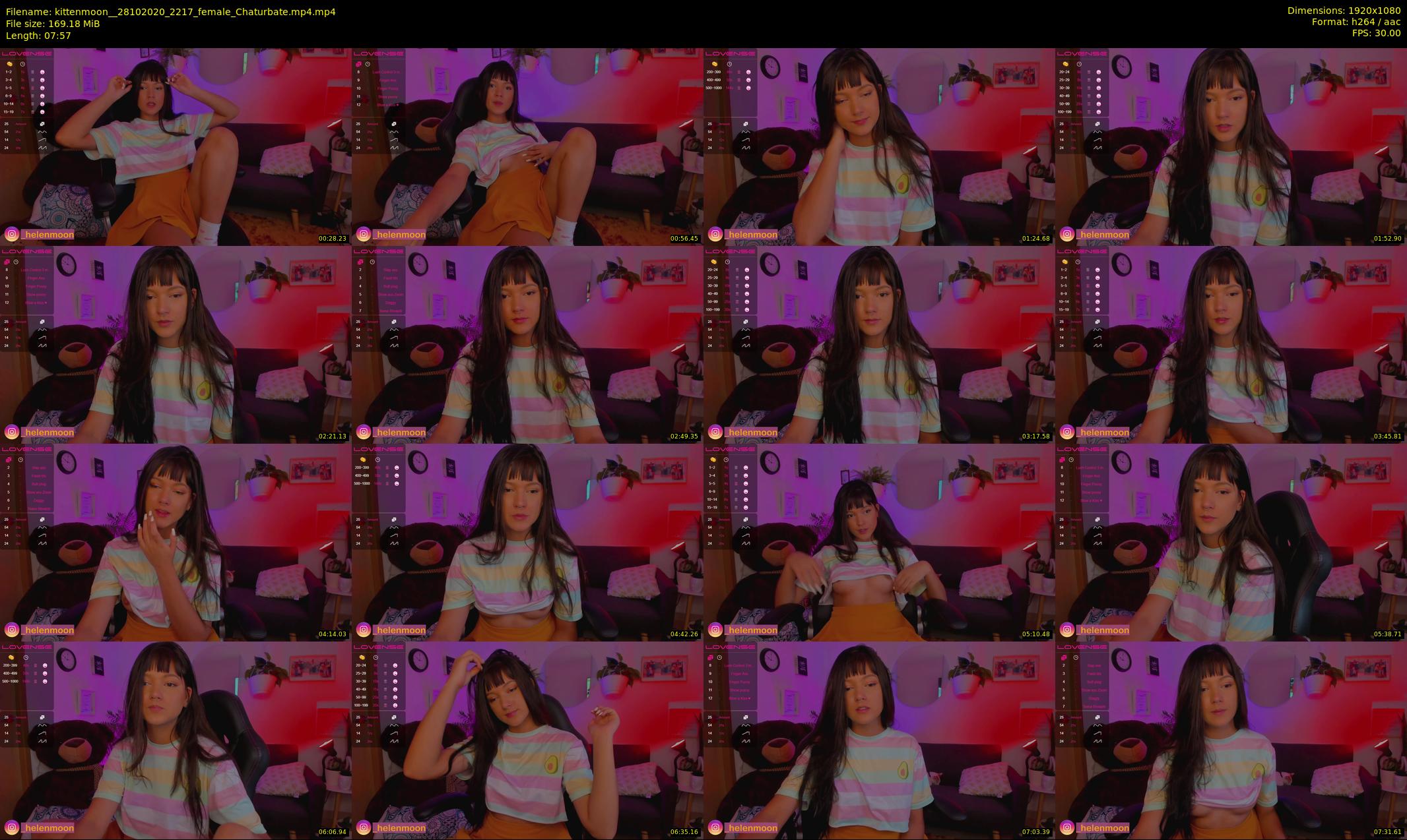 kittenmoon_ — 8 minute Chaturbate female cam show recording, 1080p, Oct 28, 2020