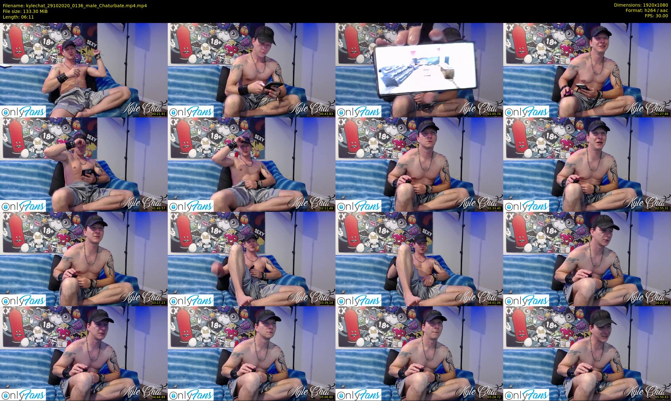kylechat — 7 minute Chaturbate male cam show recording, 1080p, Oct 29, 2020