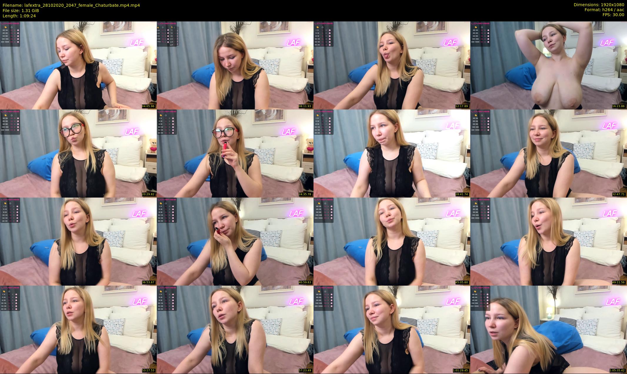 lafextra — 70 minute Chaturbate female cam show recording, 1080p, Oct 28, 2020